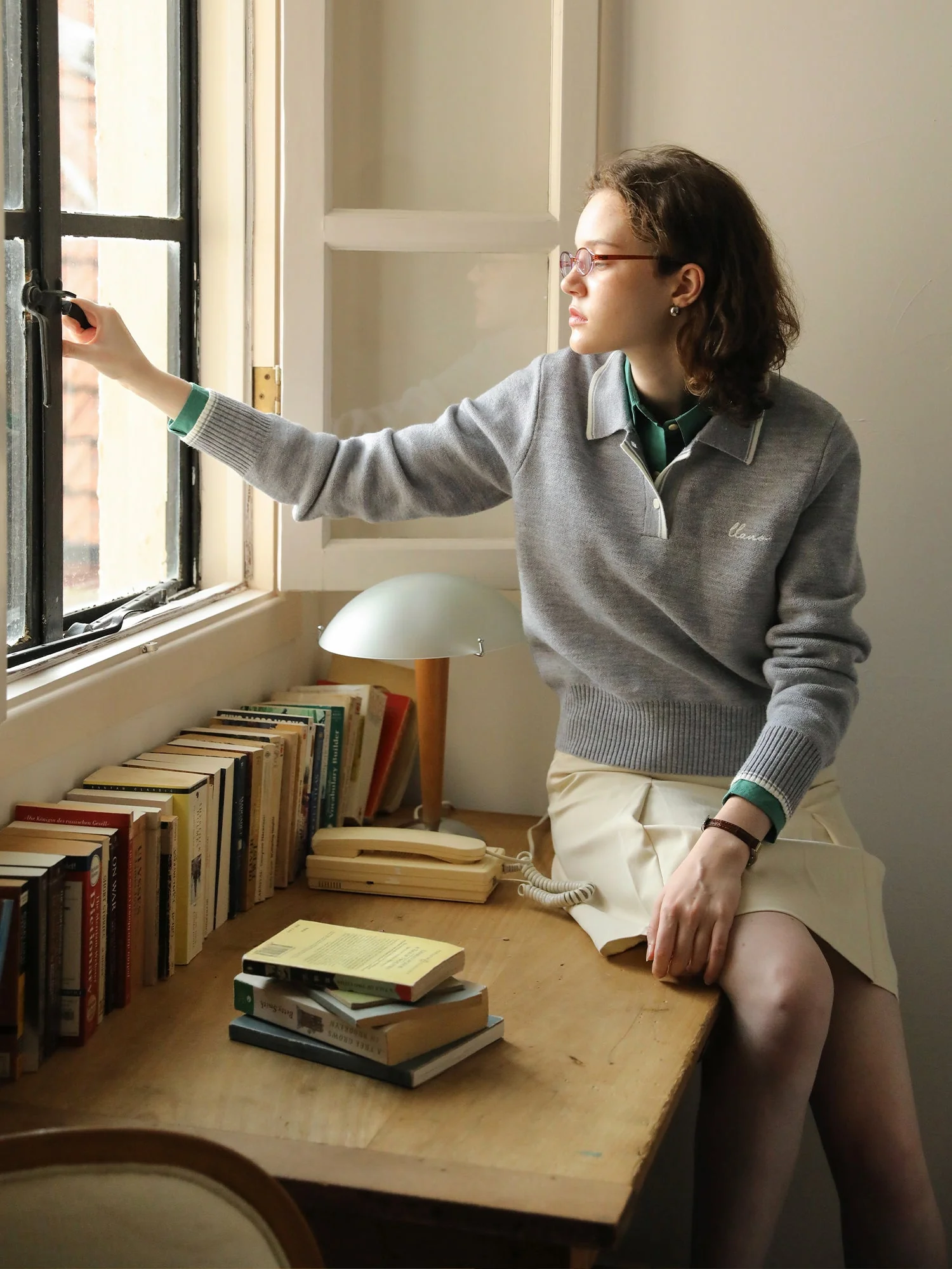 Polo Knit Sweater - Image 2