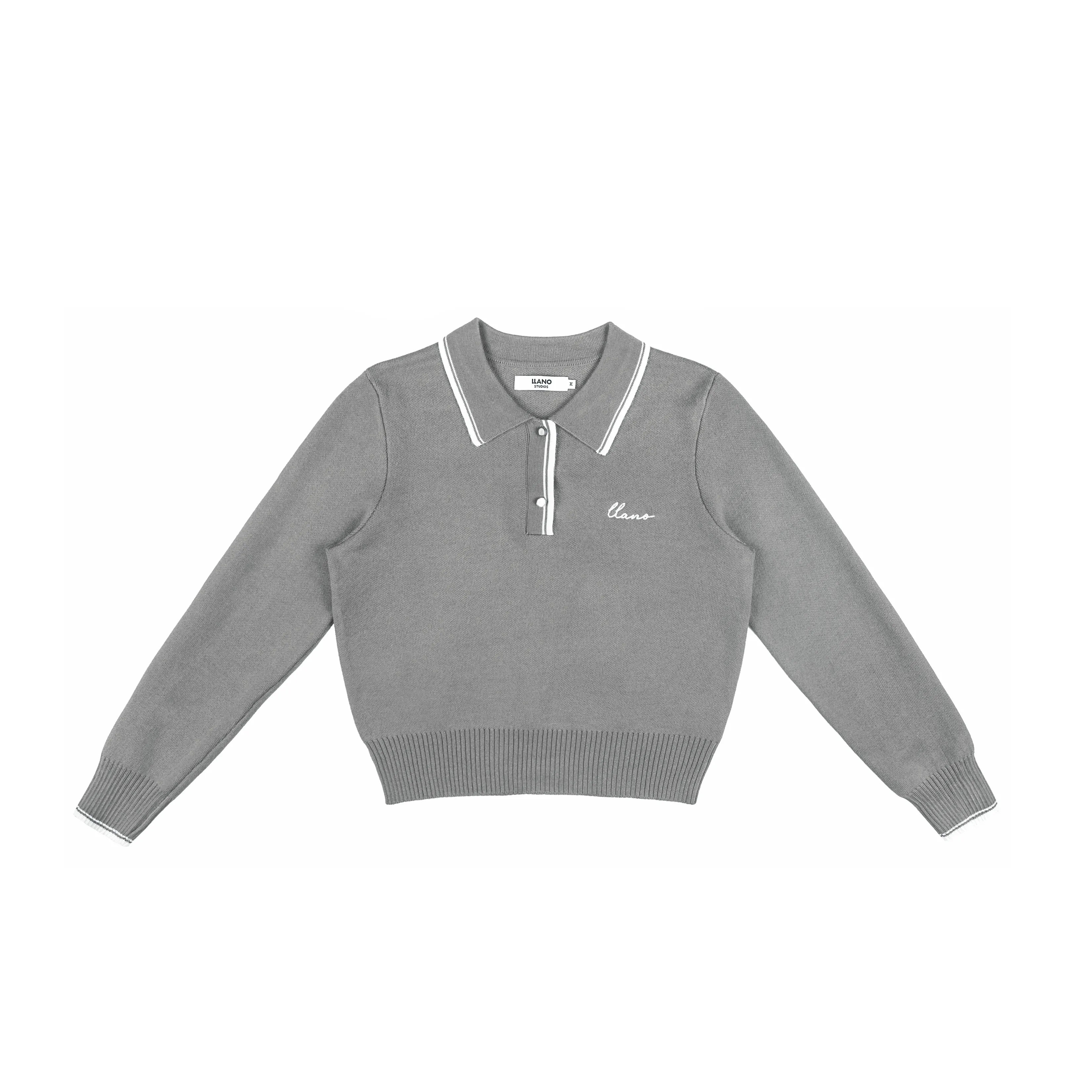 Polo Knit Sweater - Image 6