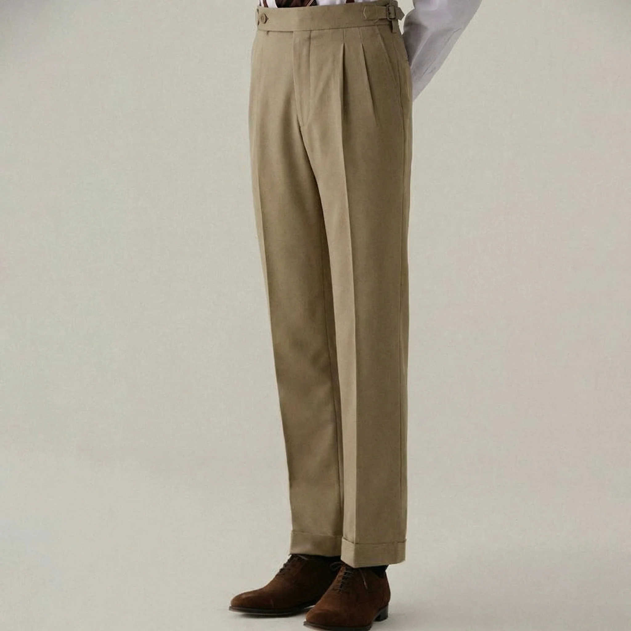 Pure Merino Wool Trousers - Image 10