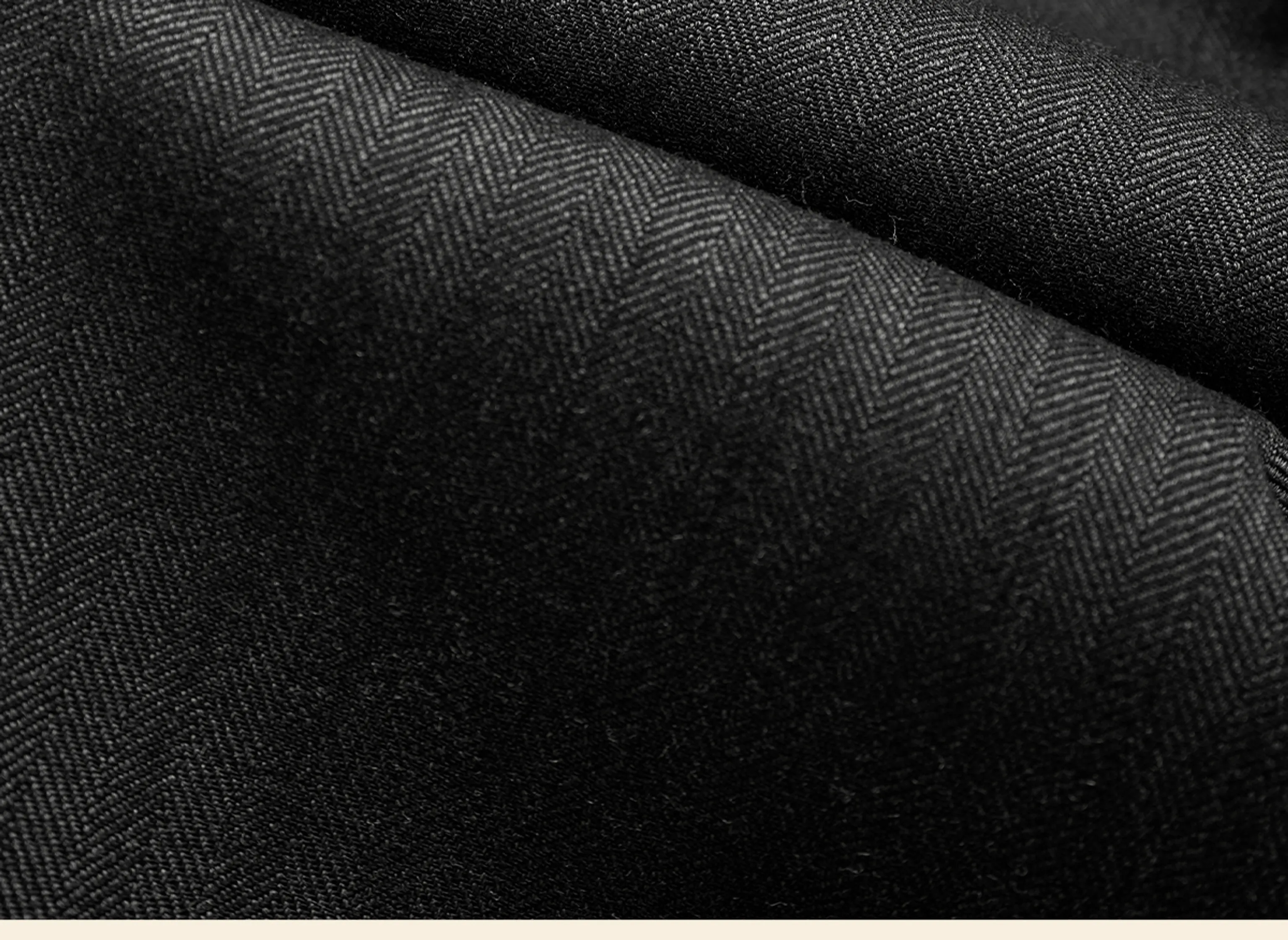 Pure Merino Wool Herringbone Suit - Image 3