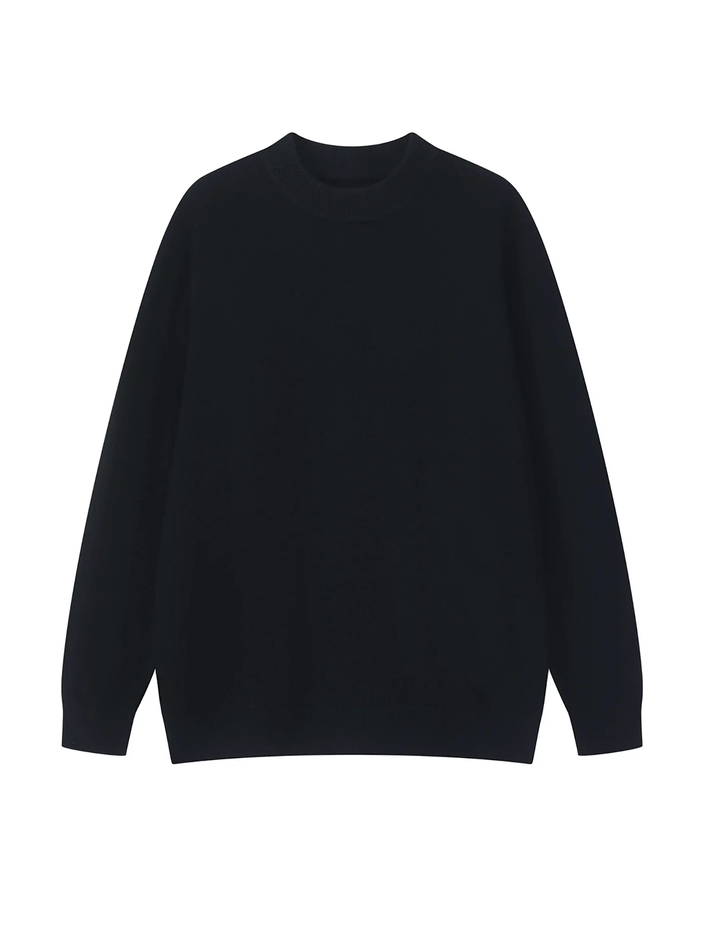 Pure Wool Mock-Neck Sweater - Image 5
