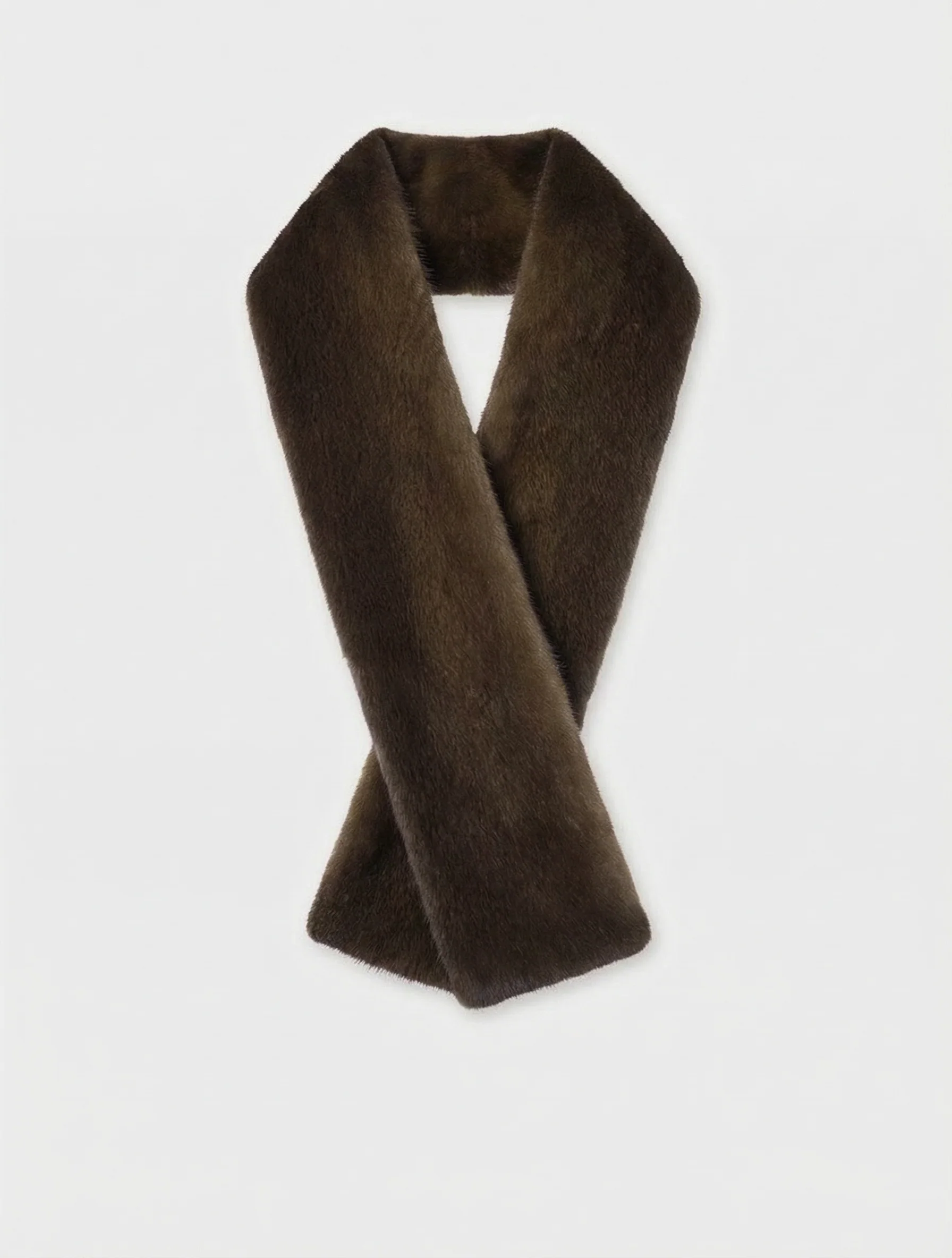 Purple Label Mink Long Scarf - Image 2