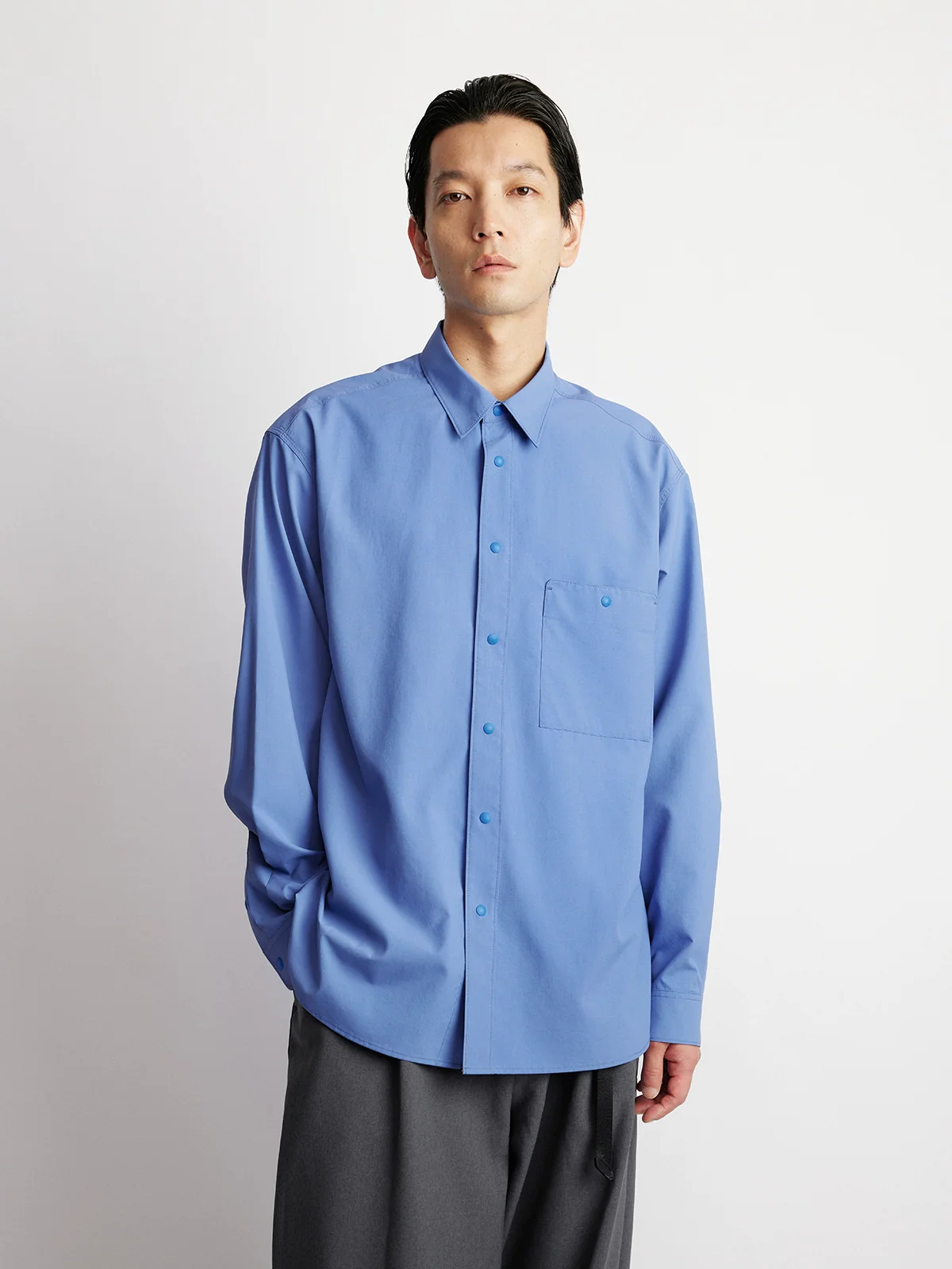 Quick-Dry Easy-Care Long-Sleeve Shirt - Image 2