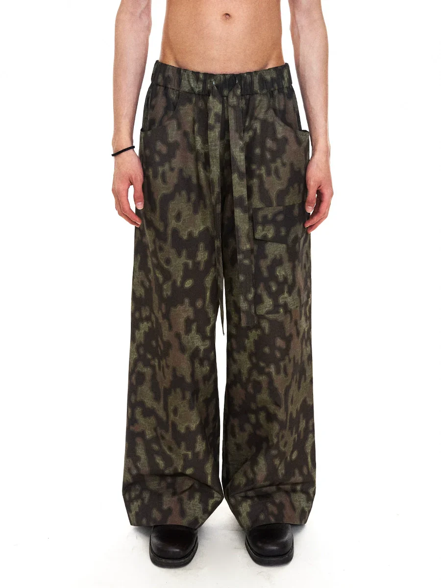 Quick-Dry Wide-Leg Cargo Pants