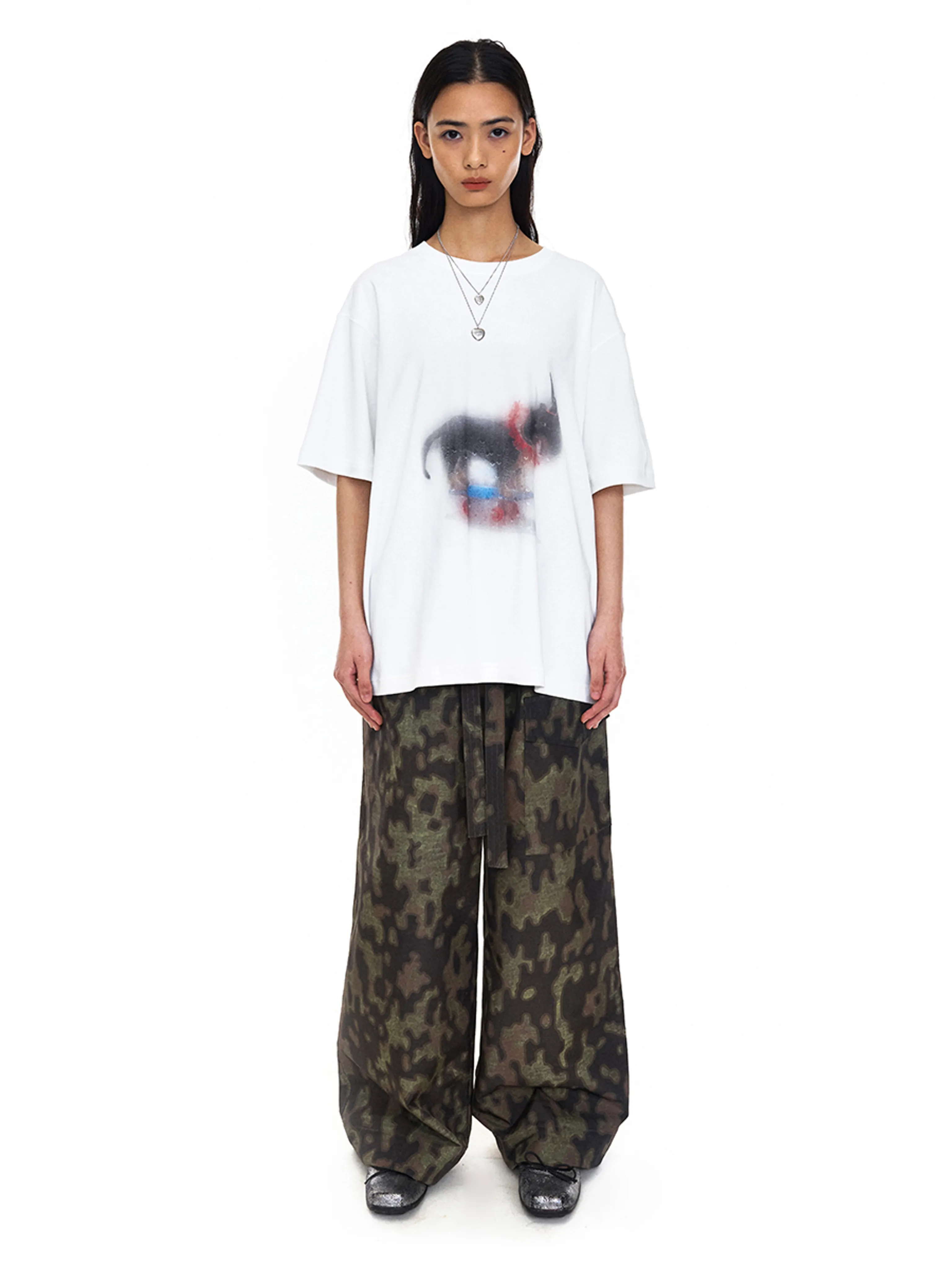 Quick-Dry Wide-Leg Cargo Pants - Image 3