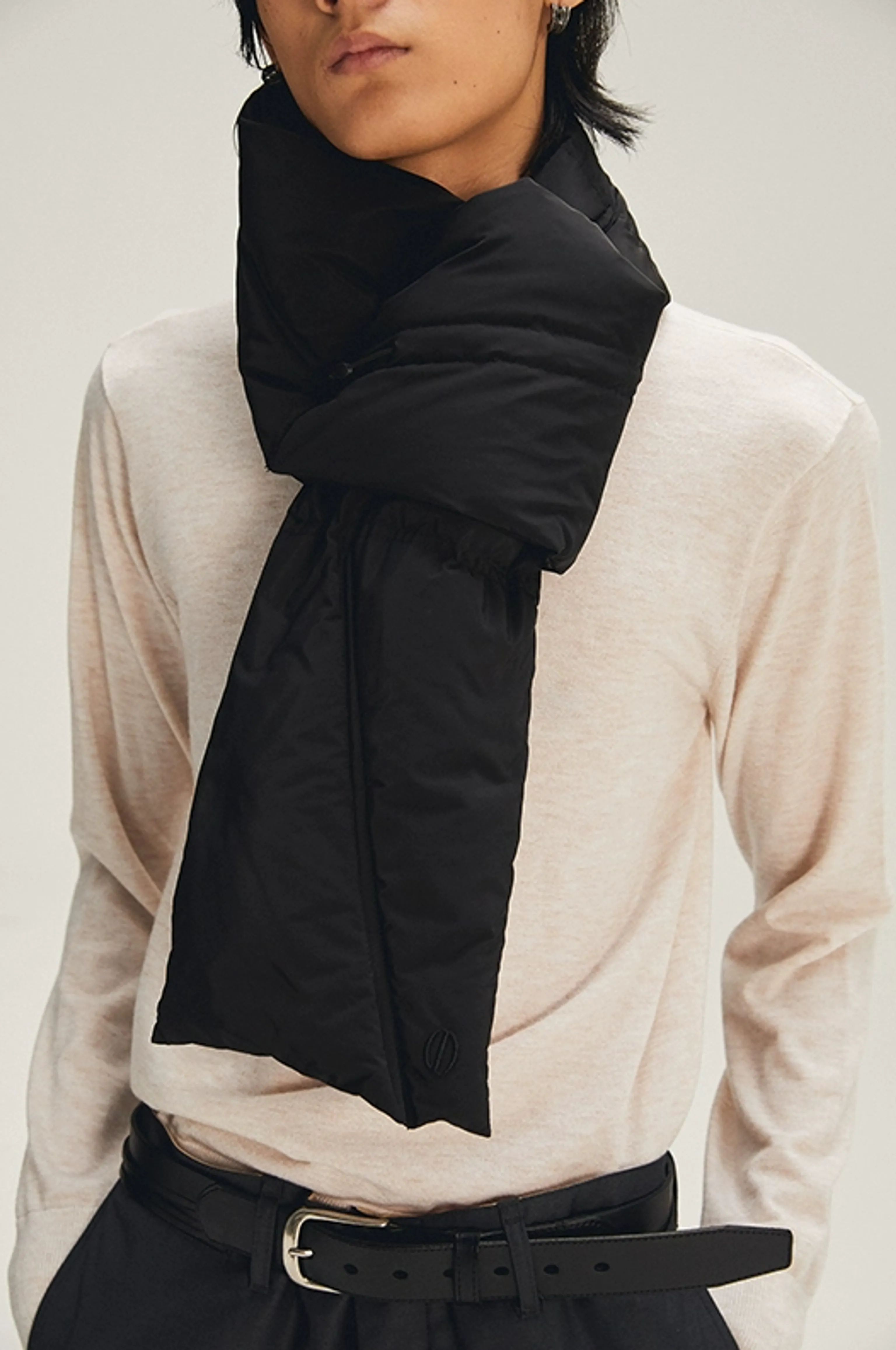 Quilted Down Neck Scarf - Image 4