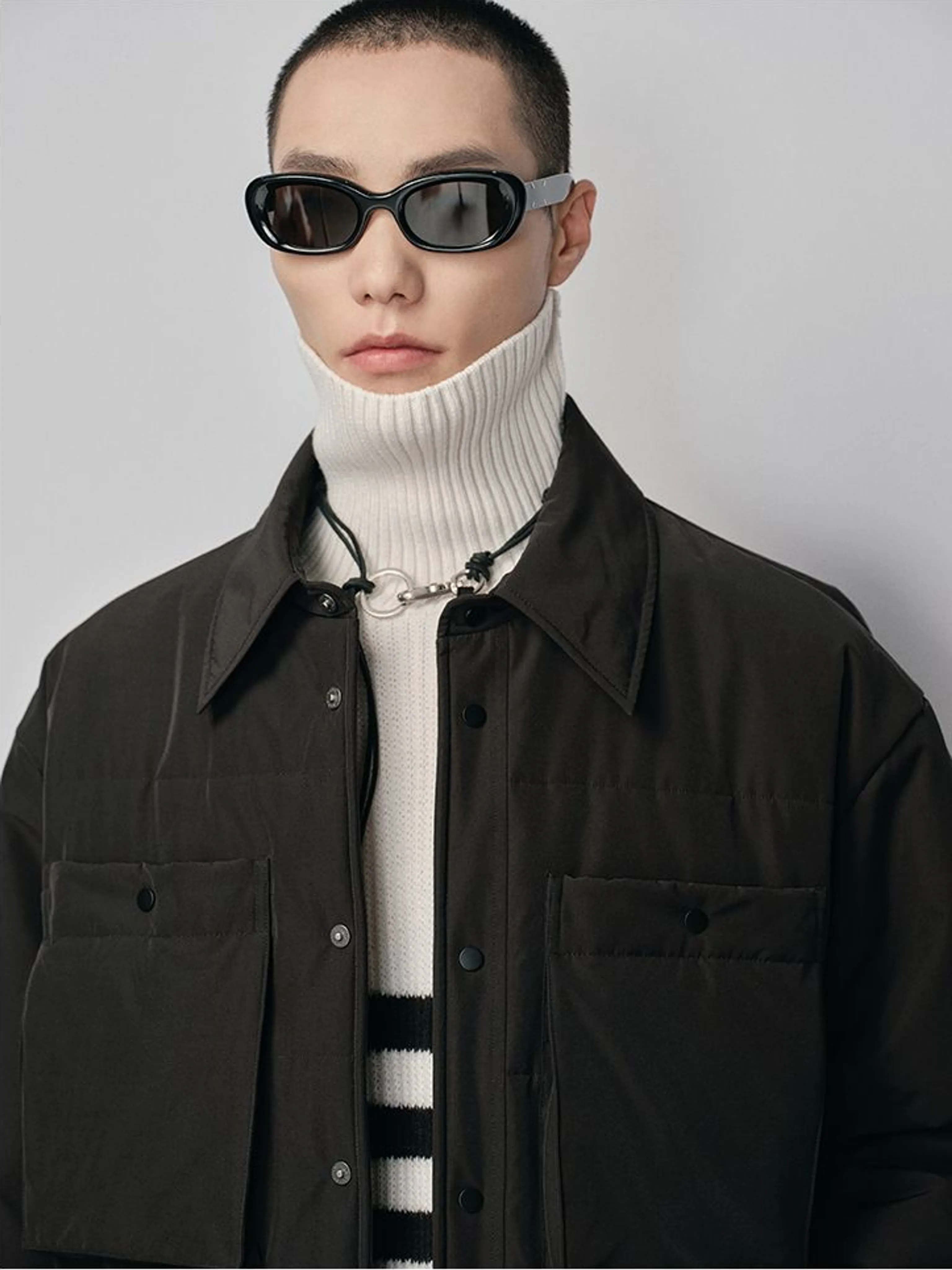 Quilted Overshirt Jacket - Image 7