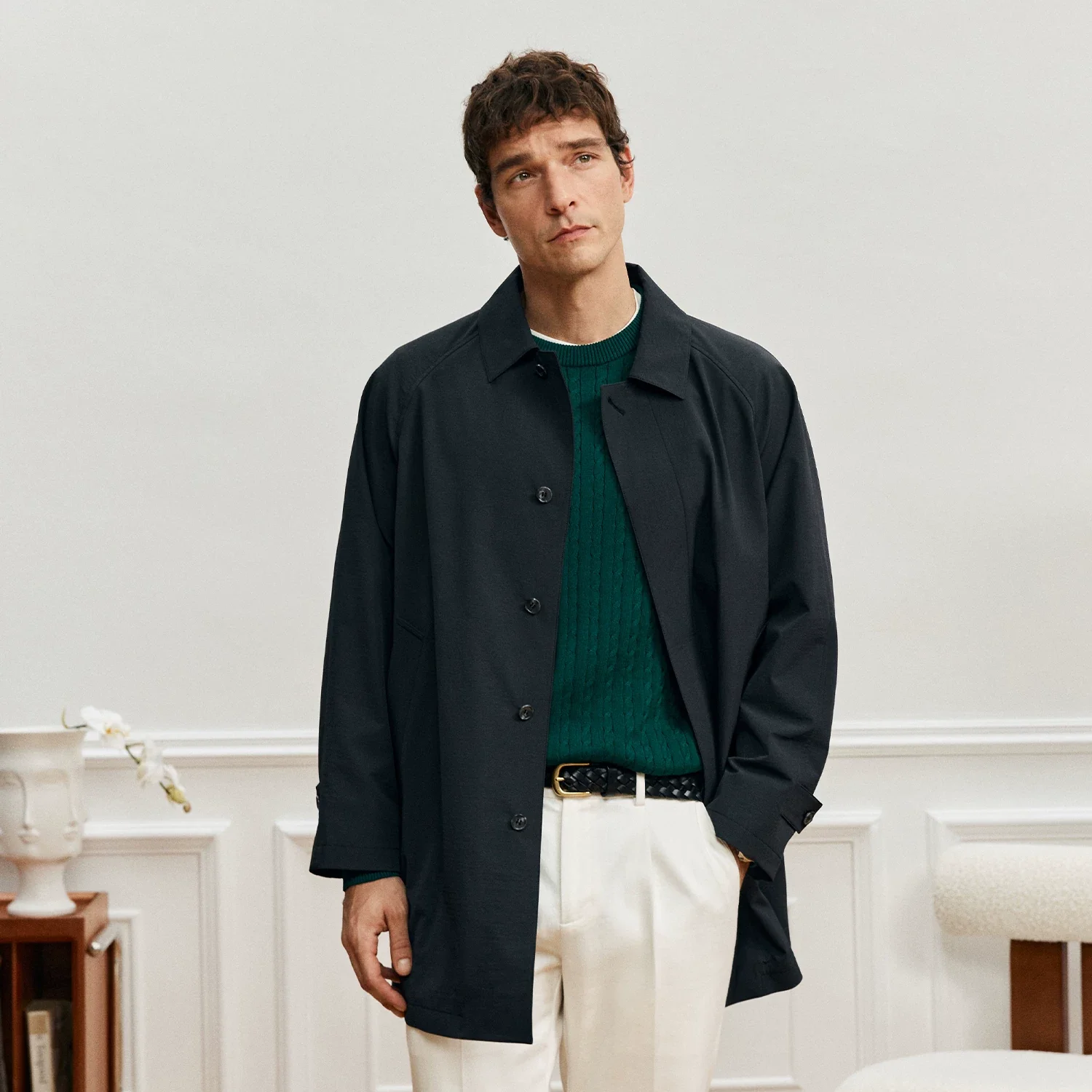 Raglan Mac Coat - Image 4