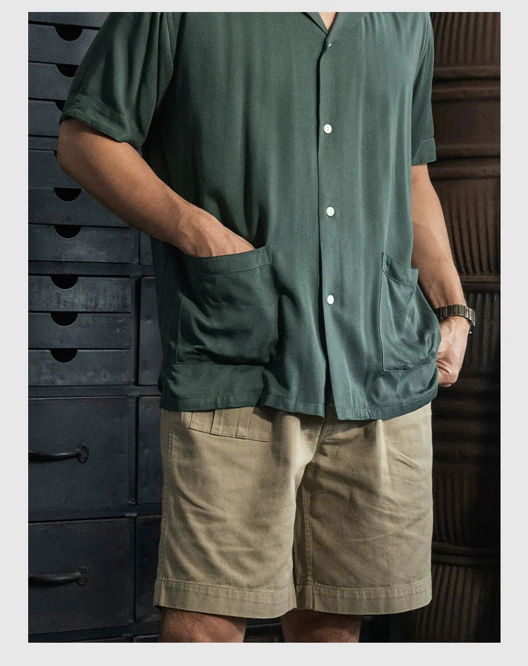 Rayon Camp Collar Shirt - Image 2