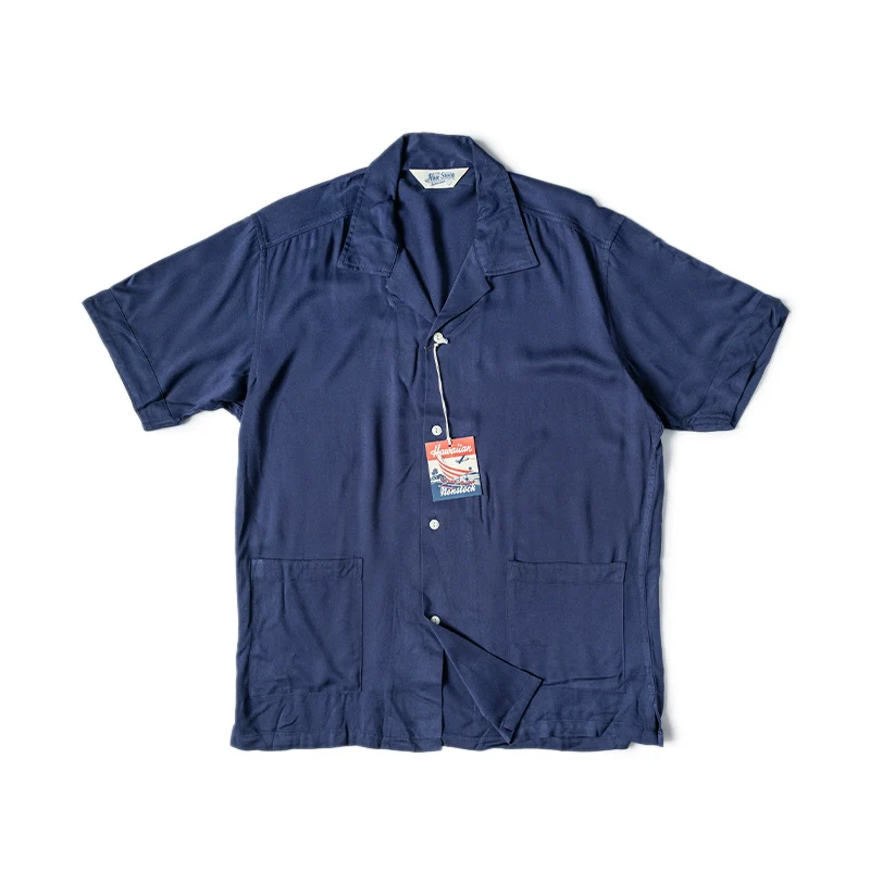 Rayon Camp Collar Shirt - Image 8