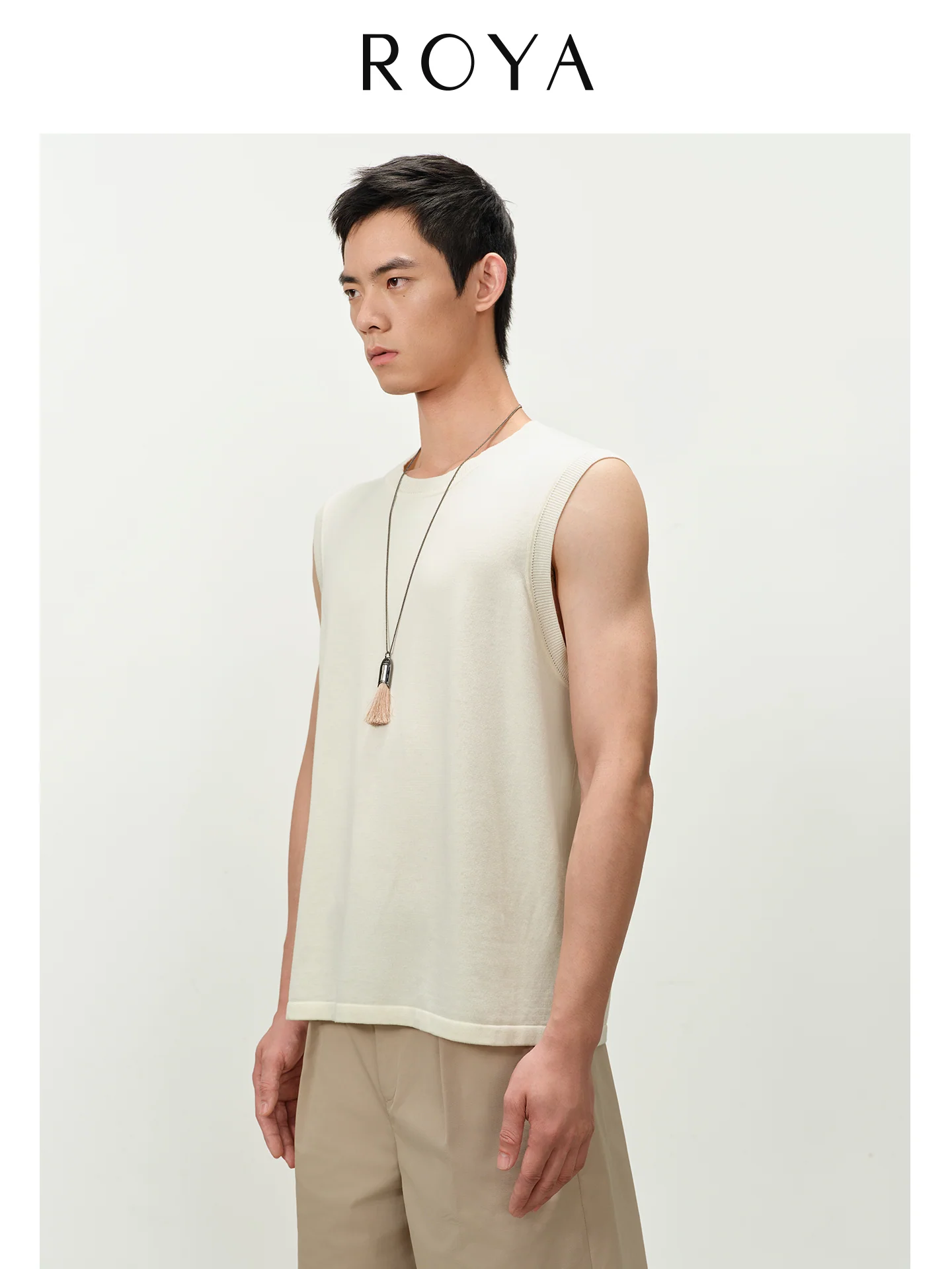 Rayon Cotton Knit Tank - Image 2