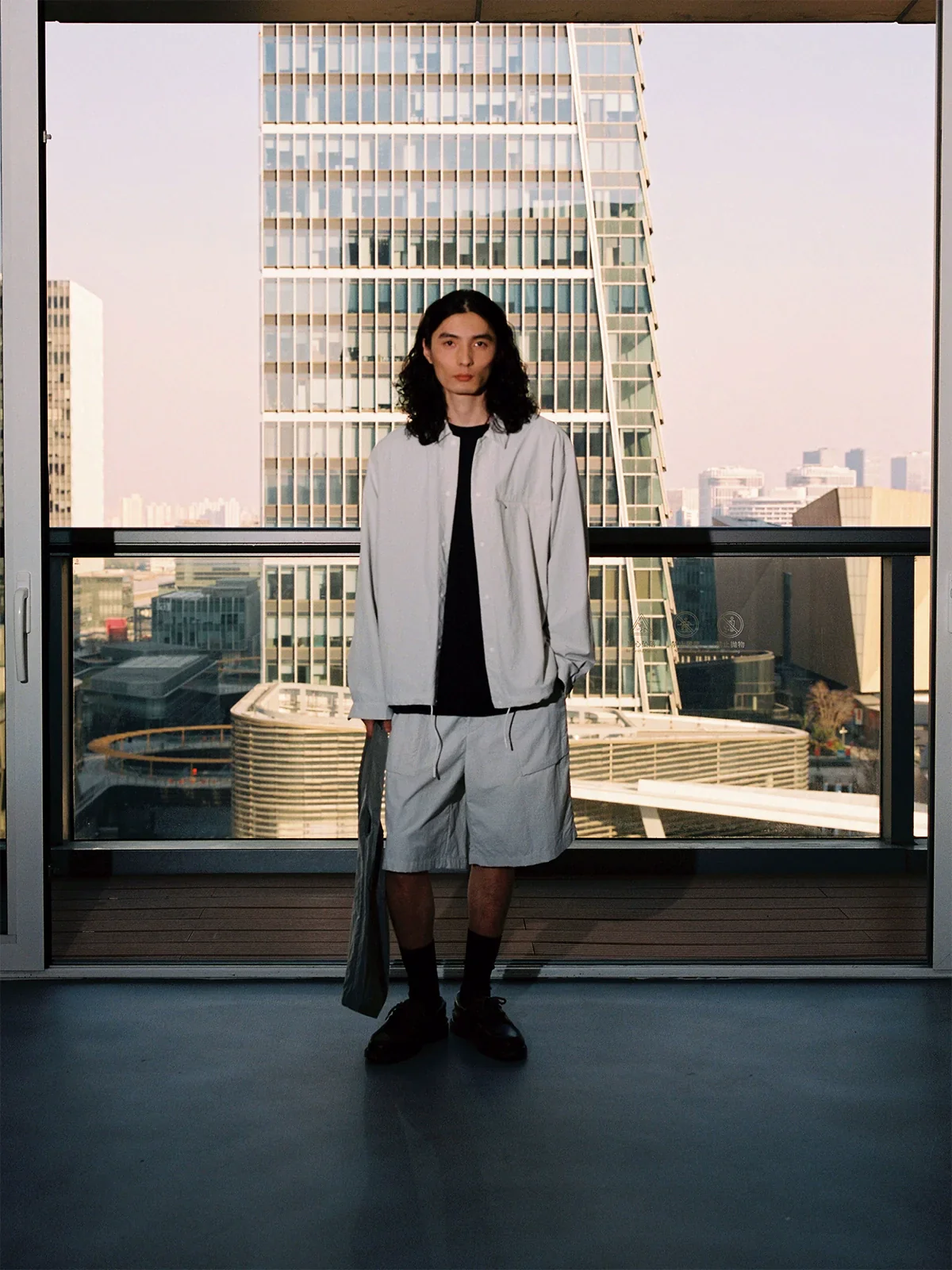 Recycled Nylon Drawstring Shorts - Image 3