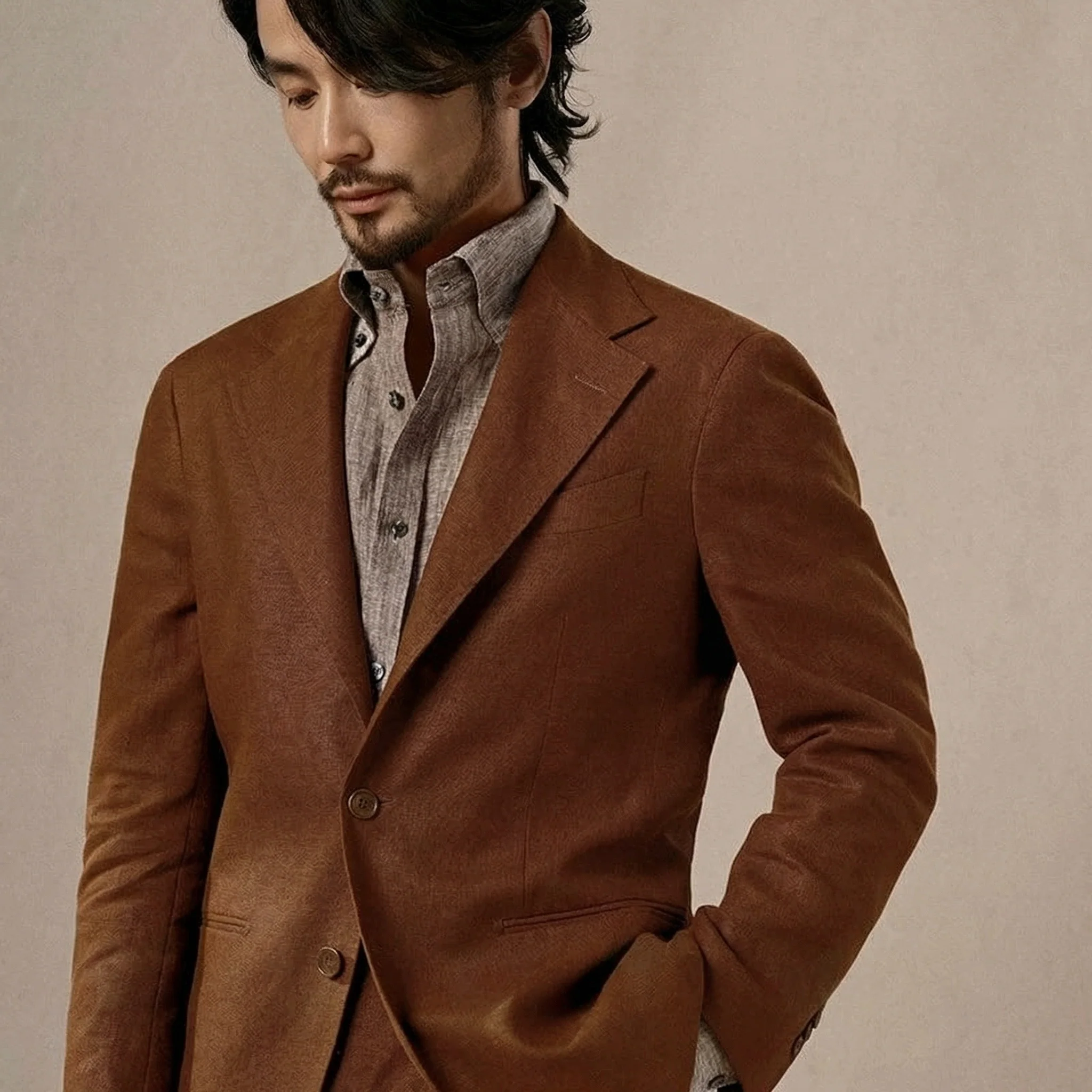 Refined French Linen Suit - Image 15
