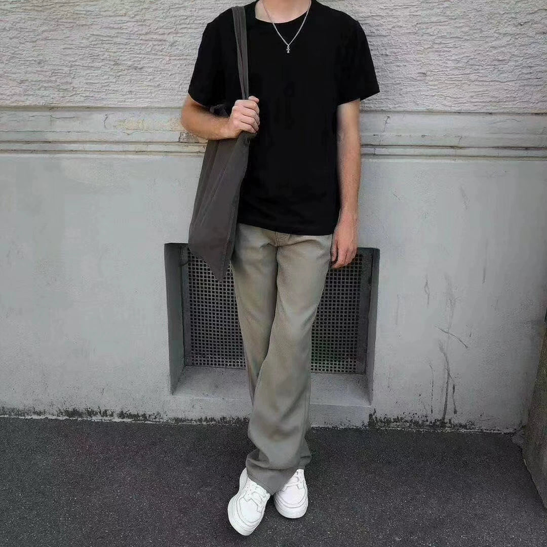 Refined Straight-Leg Trousers