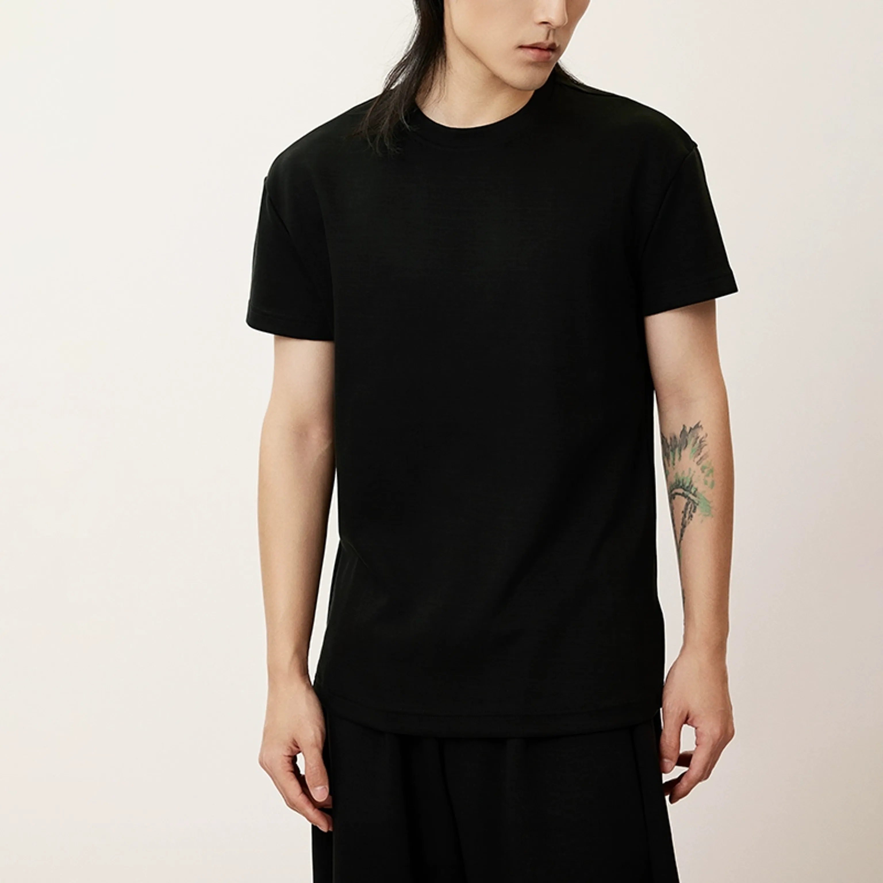 Refined Stretch Crewneck Tee - Image 7