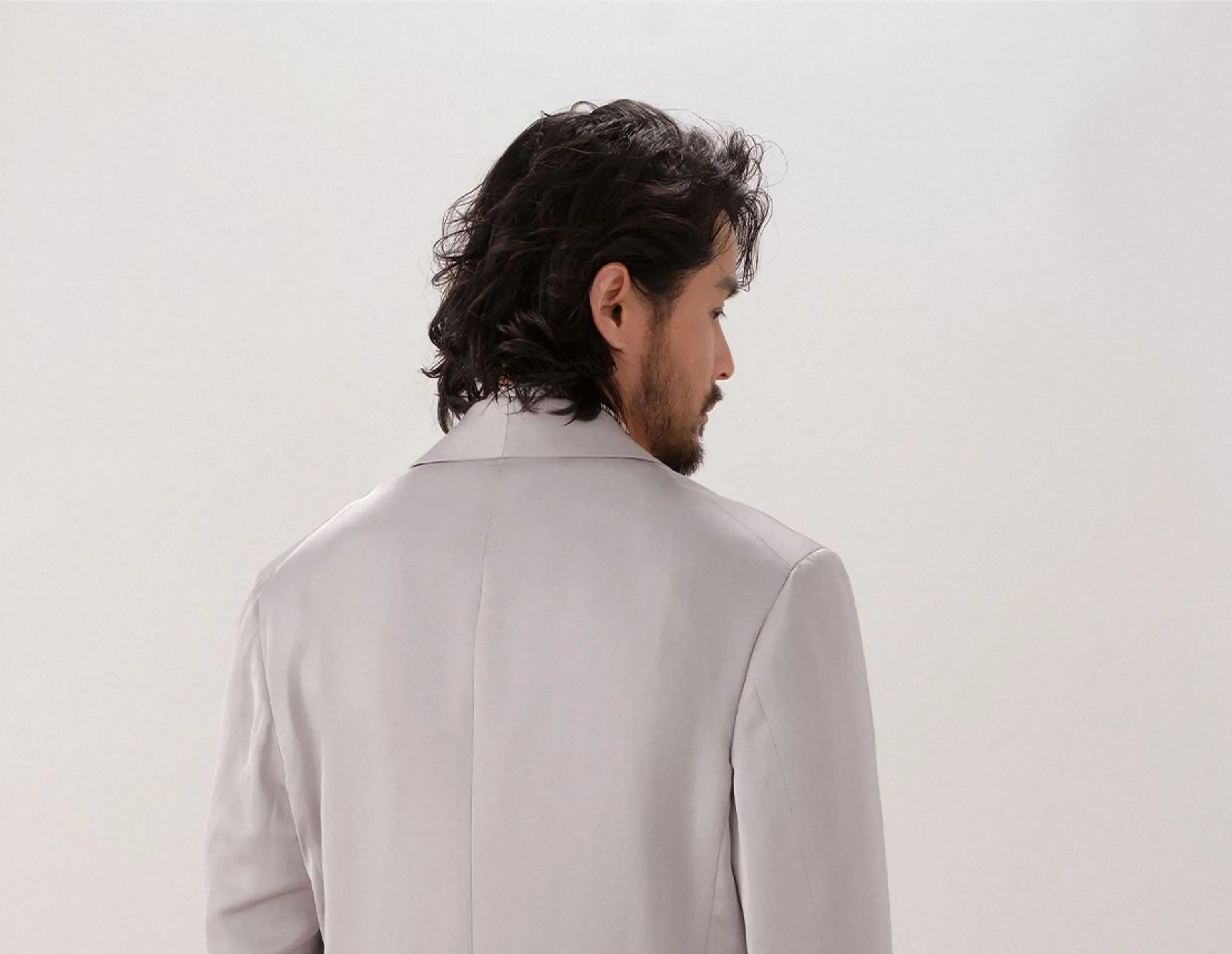Relaxed Light Grey Suit Set - Image 4