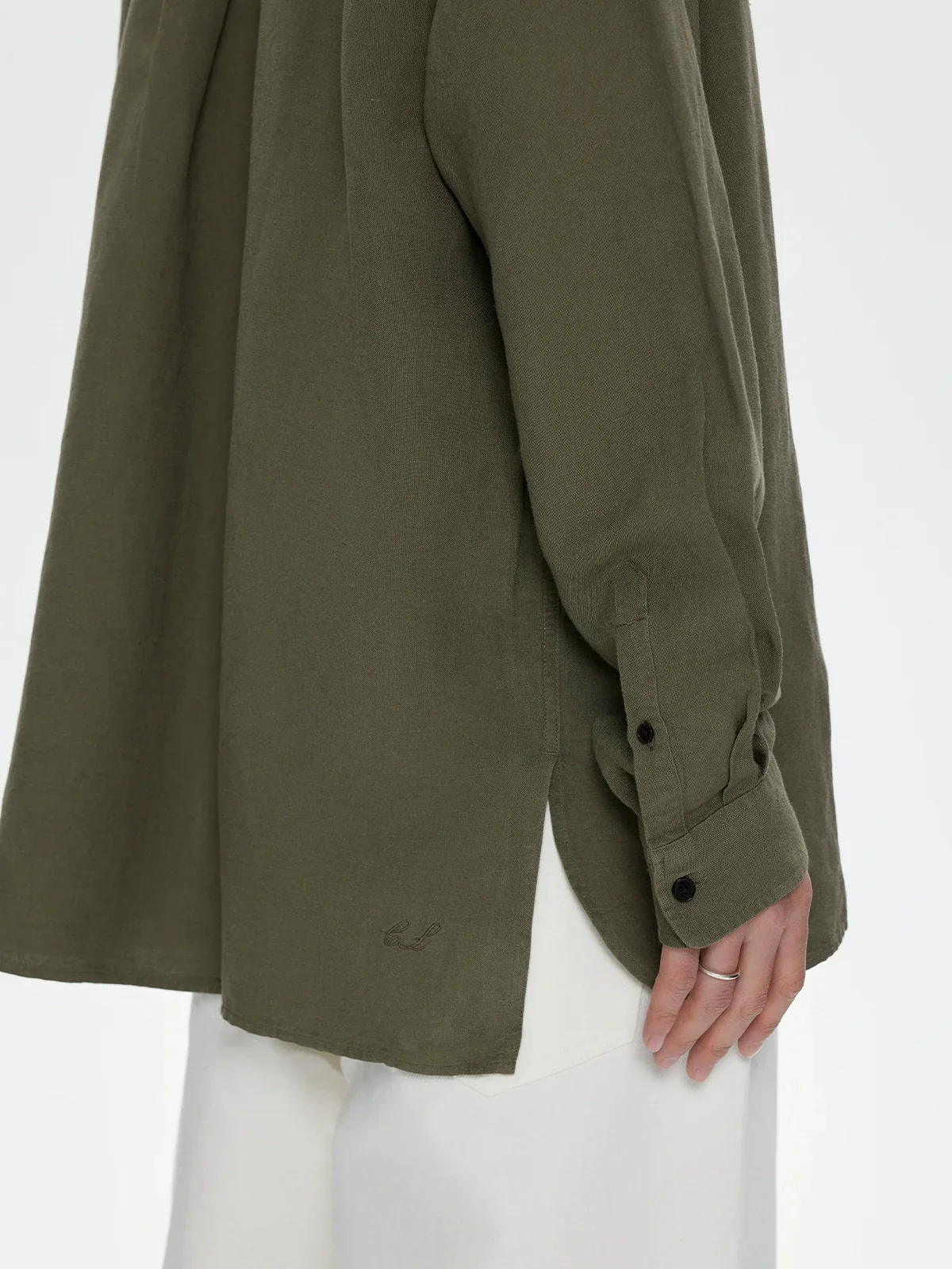 Relaxed Linen Shirt - Image 3