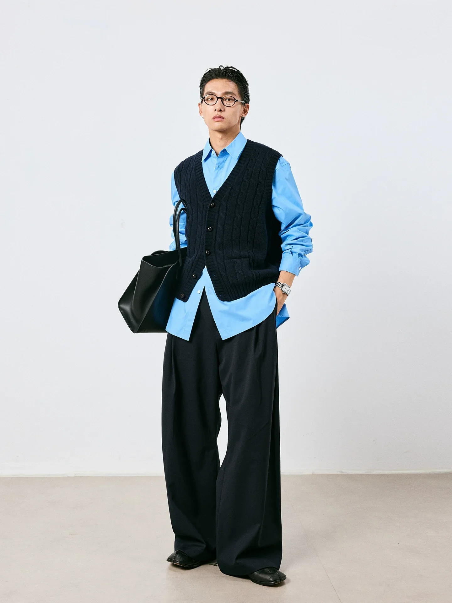 Relaxed Long-Staple Cotton Shirt