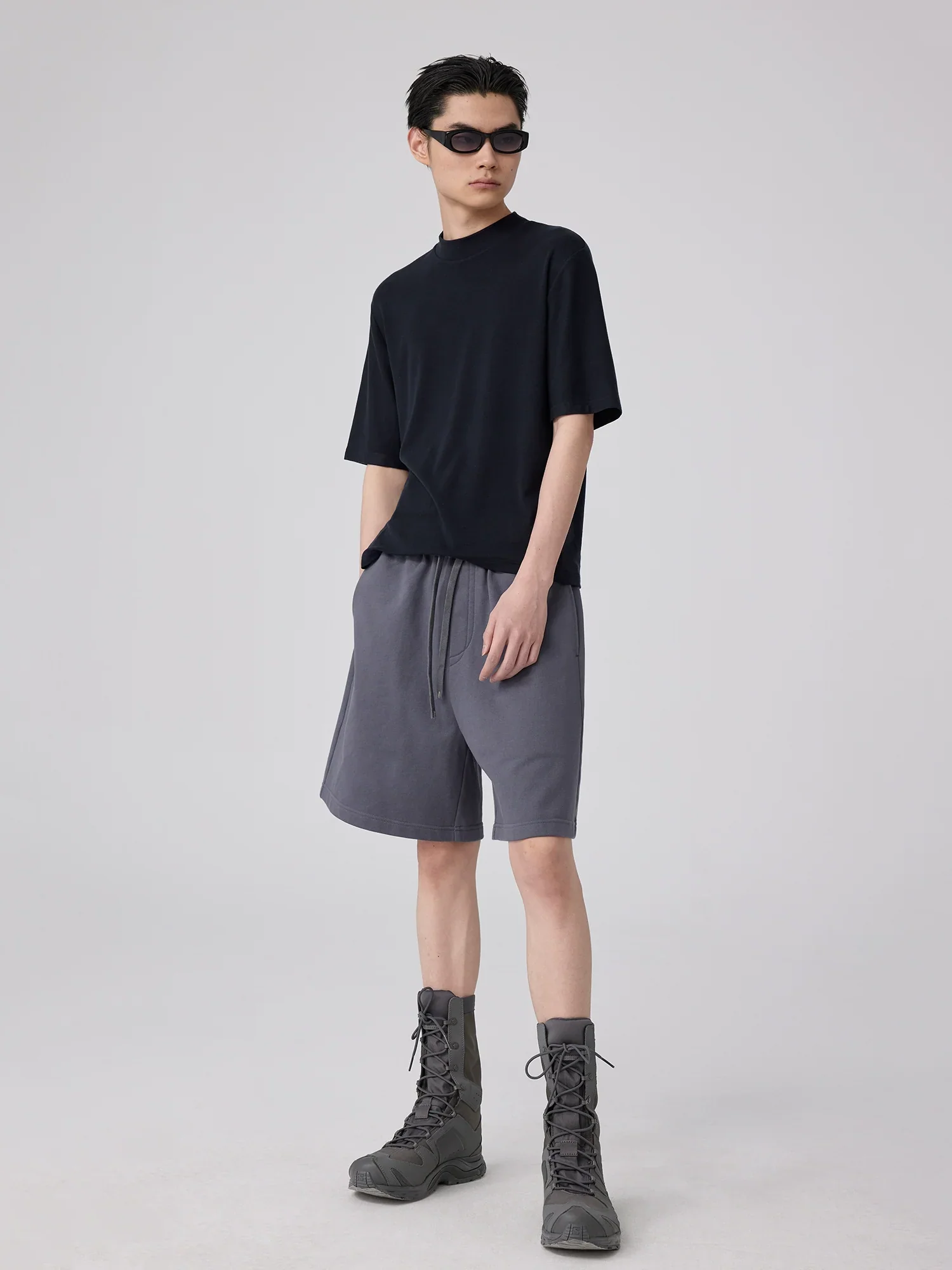 Relaxed Terry Knit Shorts - Image 3