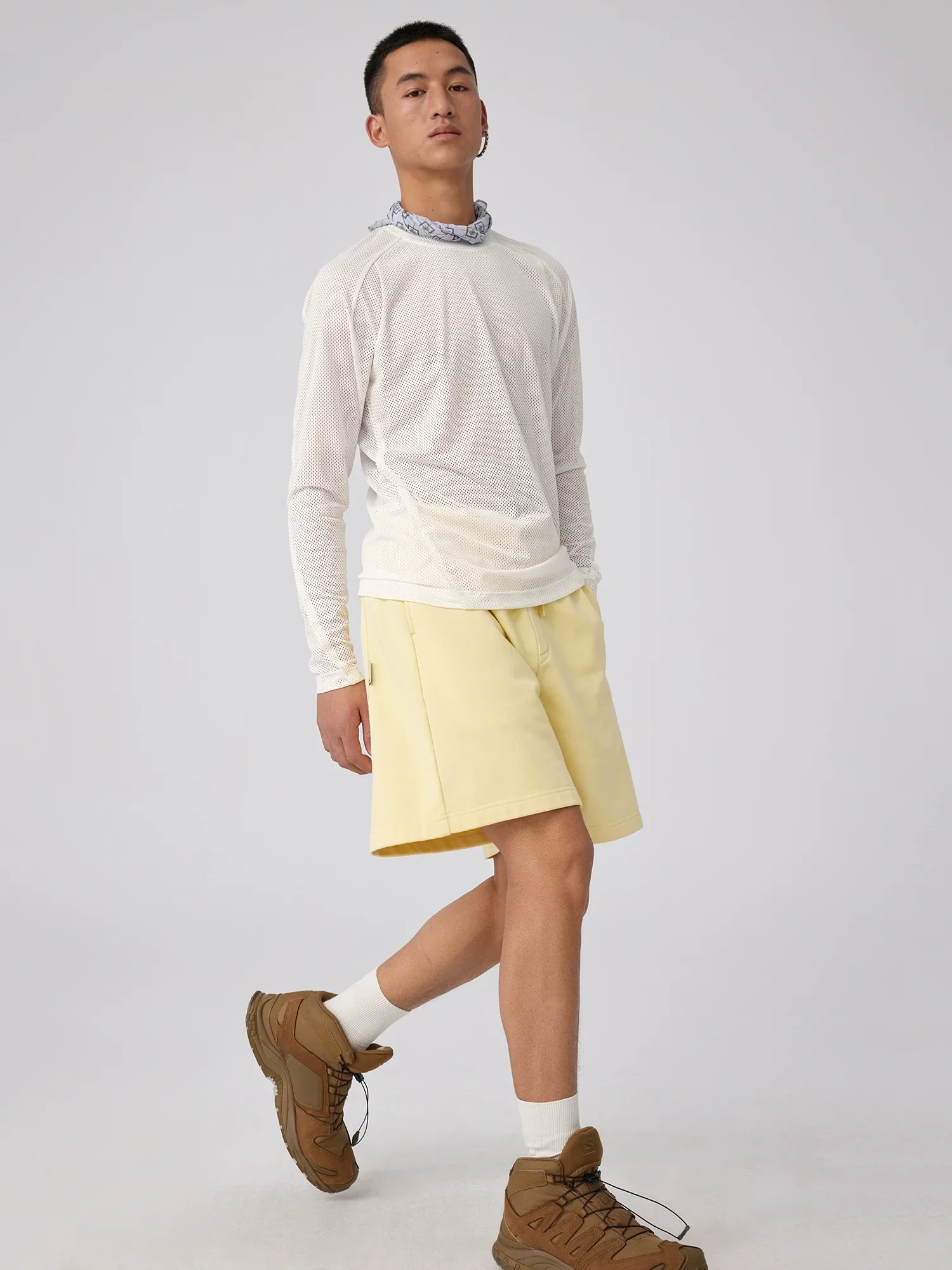 Relaxed Terry Knit Shorts - Image 5
