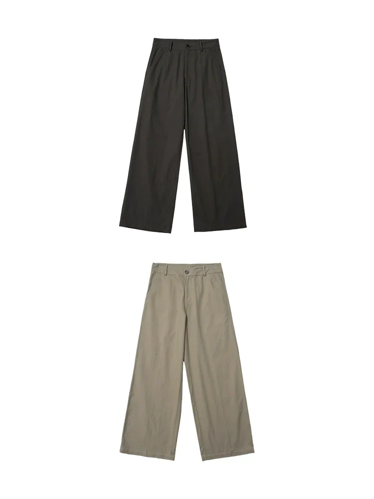 Relaxed Wide-Leg Trousers - Image 4