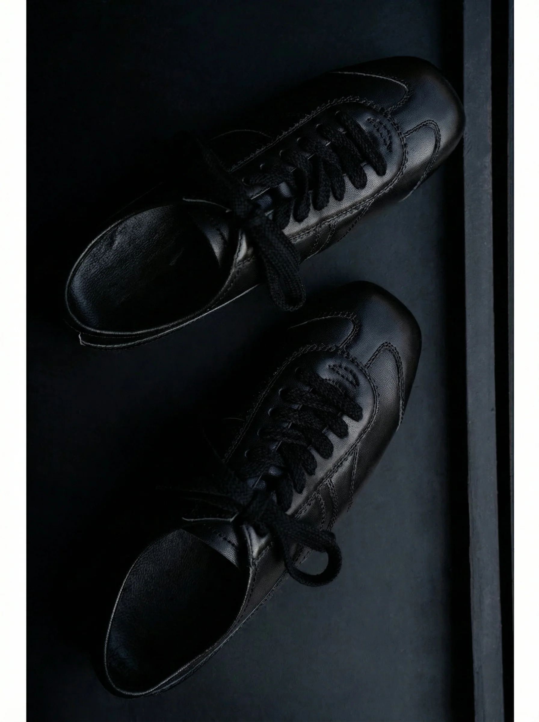 Replica Time Leather Sneakers - Image 6