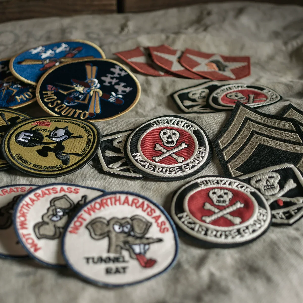 Replica WWII Patch Collection