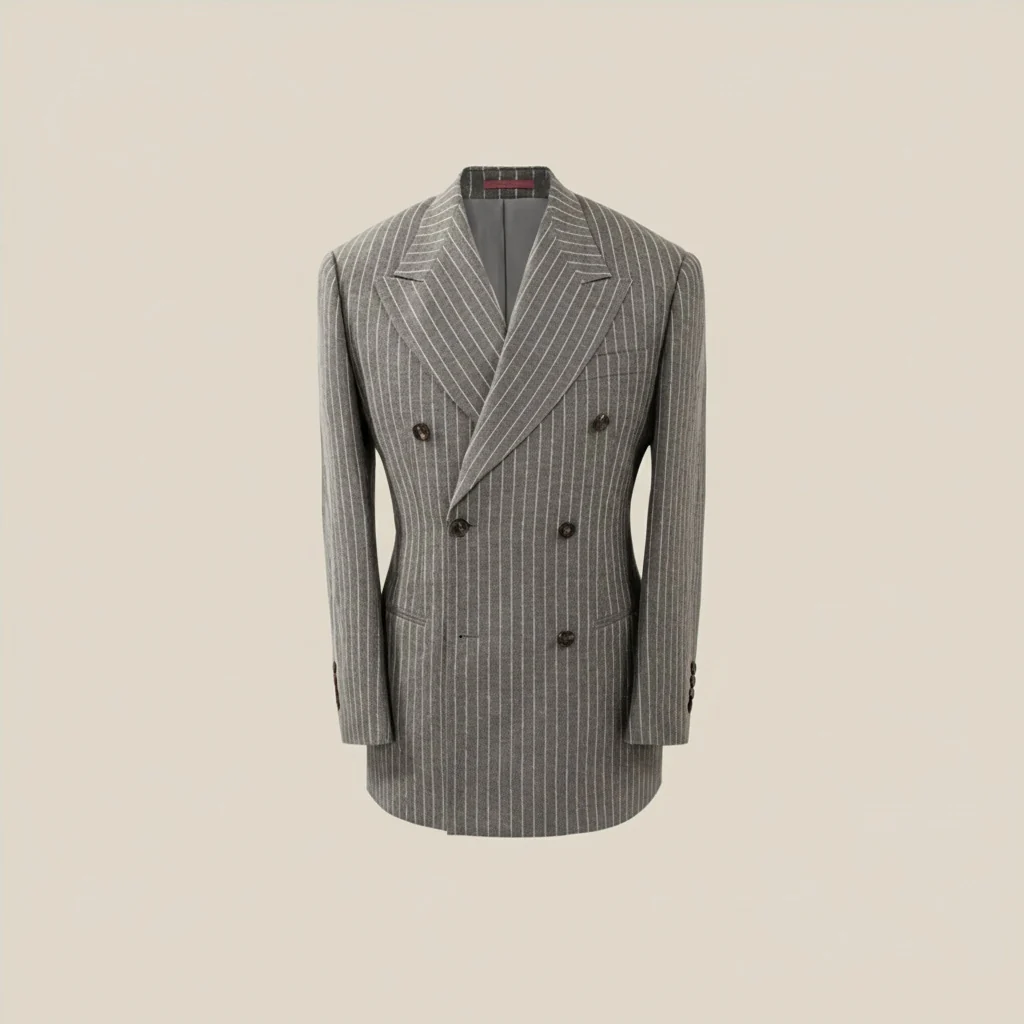 Retro 1930s Pinstripe Suit - Image 14
