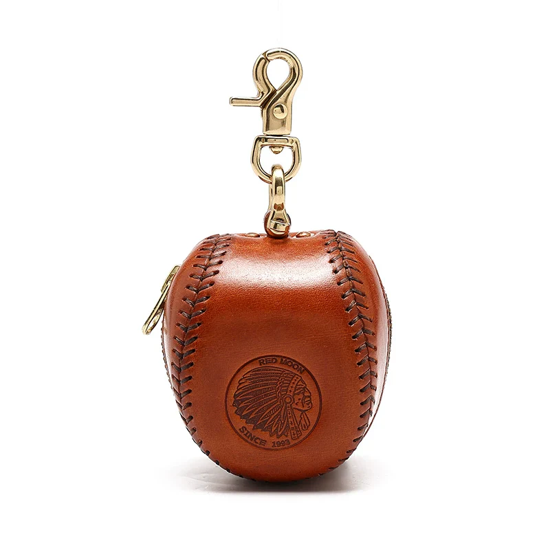 Retro Baseball Leather Pouch - Image 2