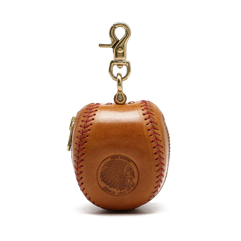 Retro Baseball Leather Pouch - Image 5