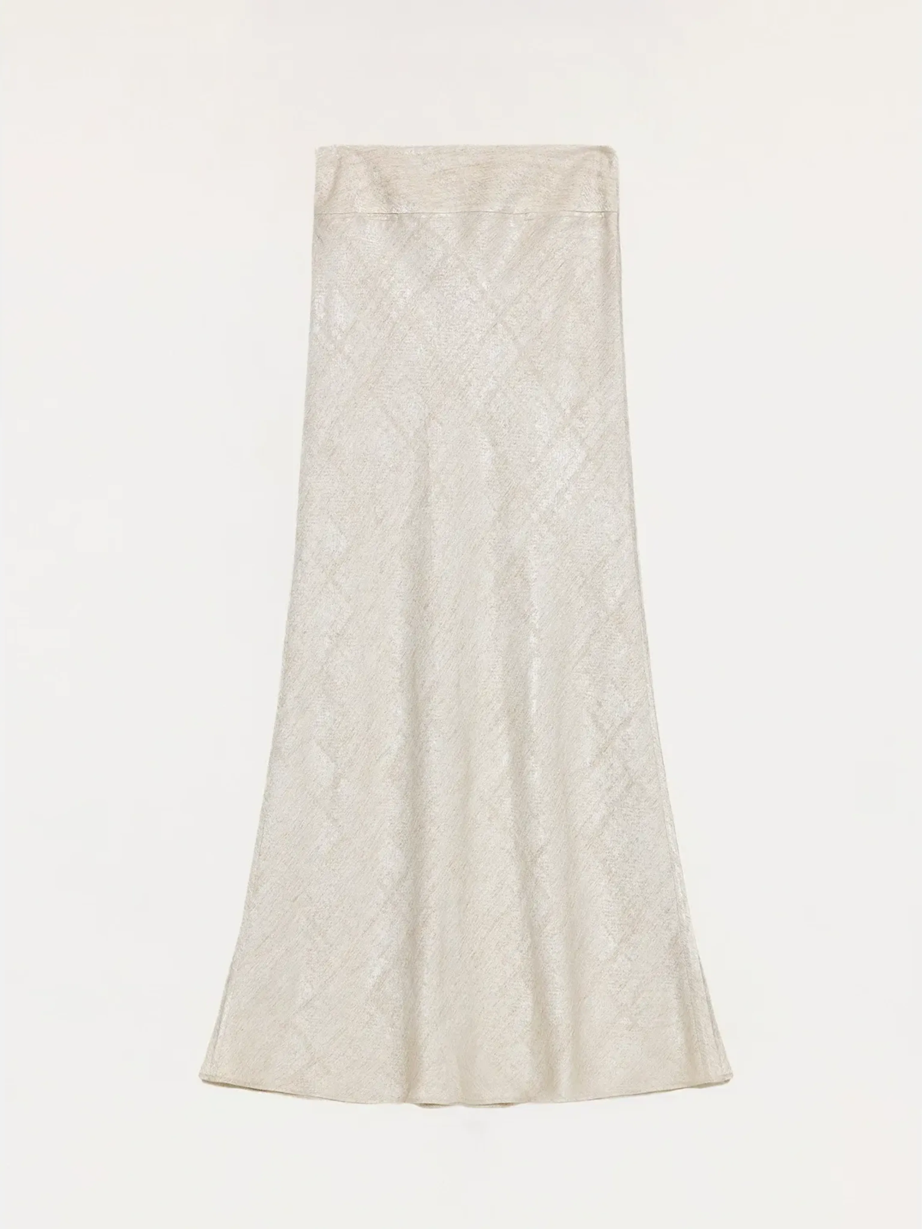 Retro Bias-Cut Fishtail Skirt - Image 5