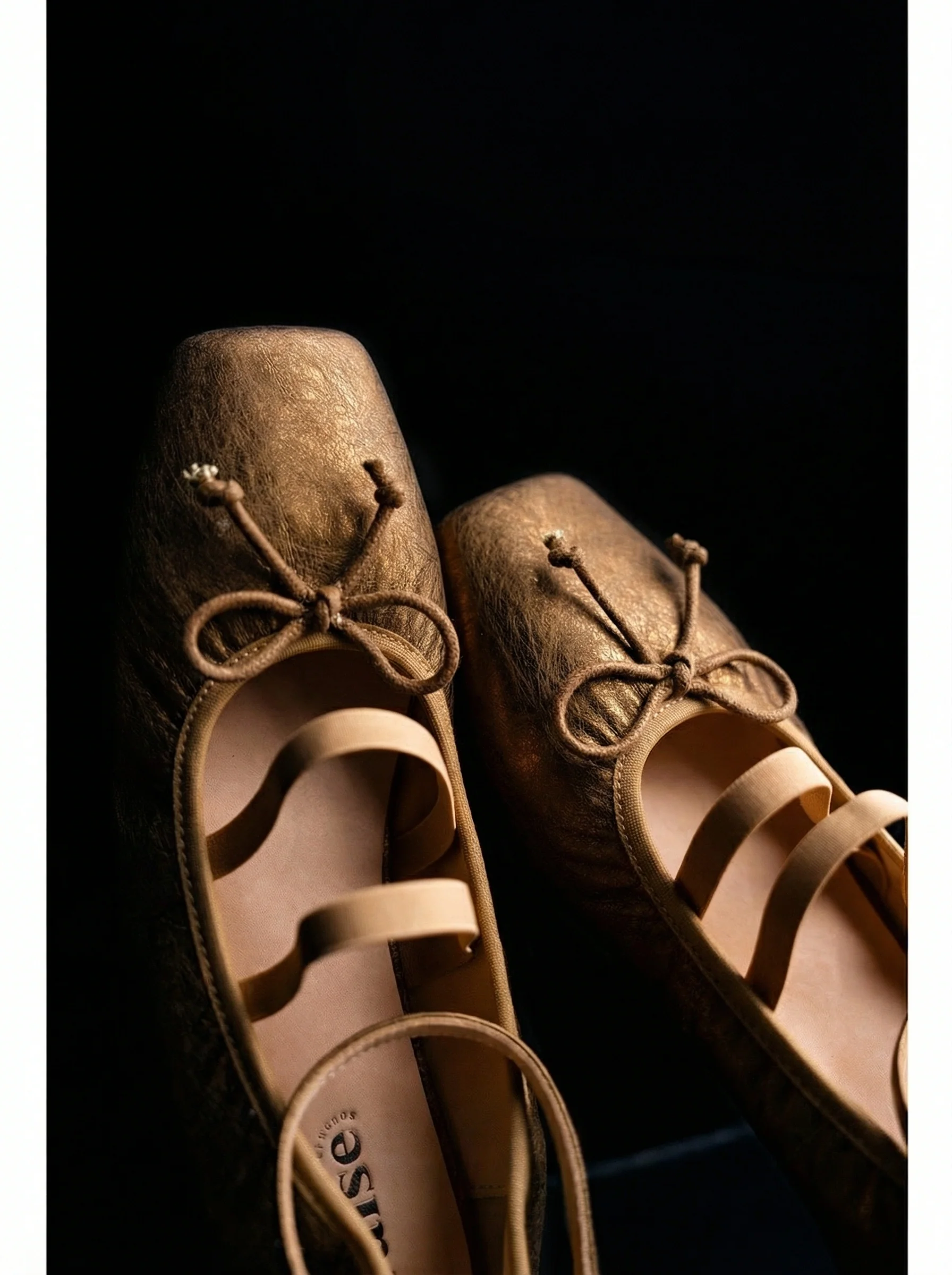 Retro Bow Mary Jane Ballet Flats - Image 8