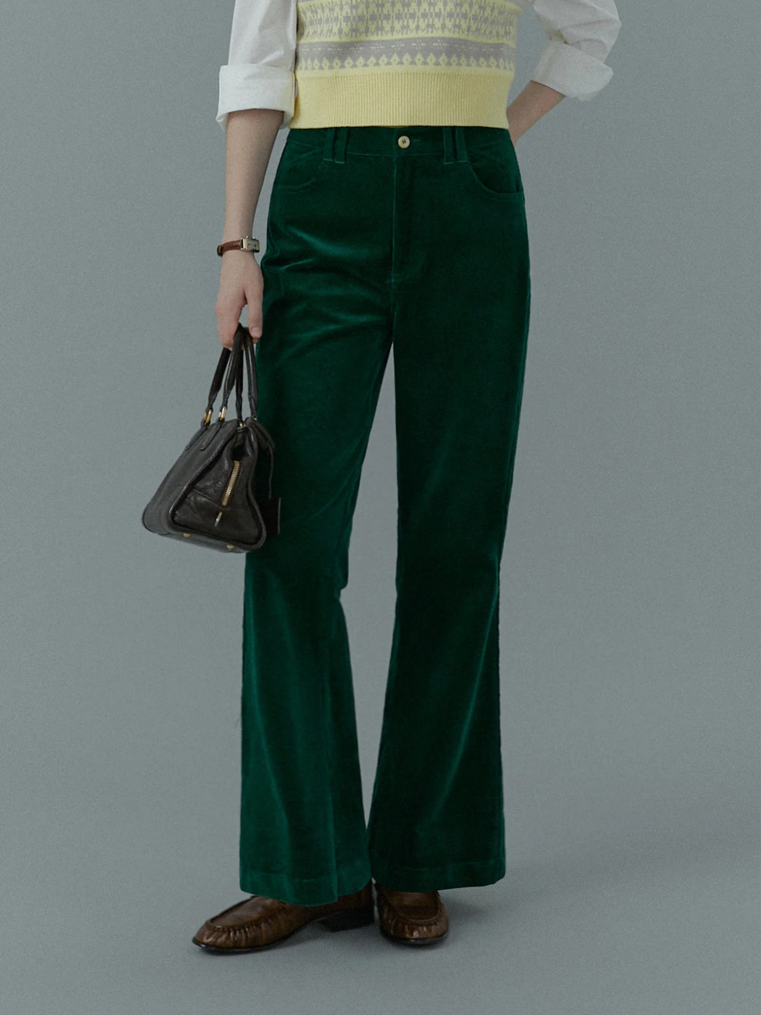 Retro Corduroy Trousers