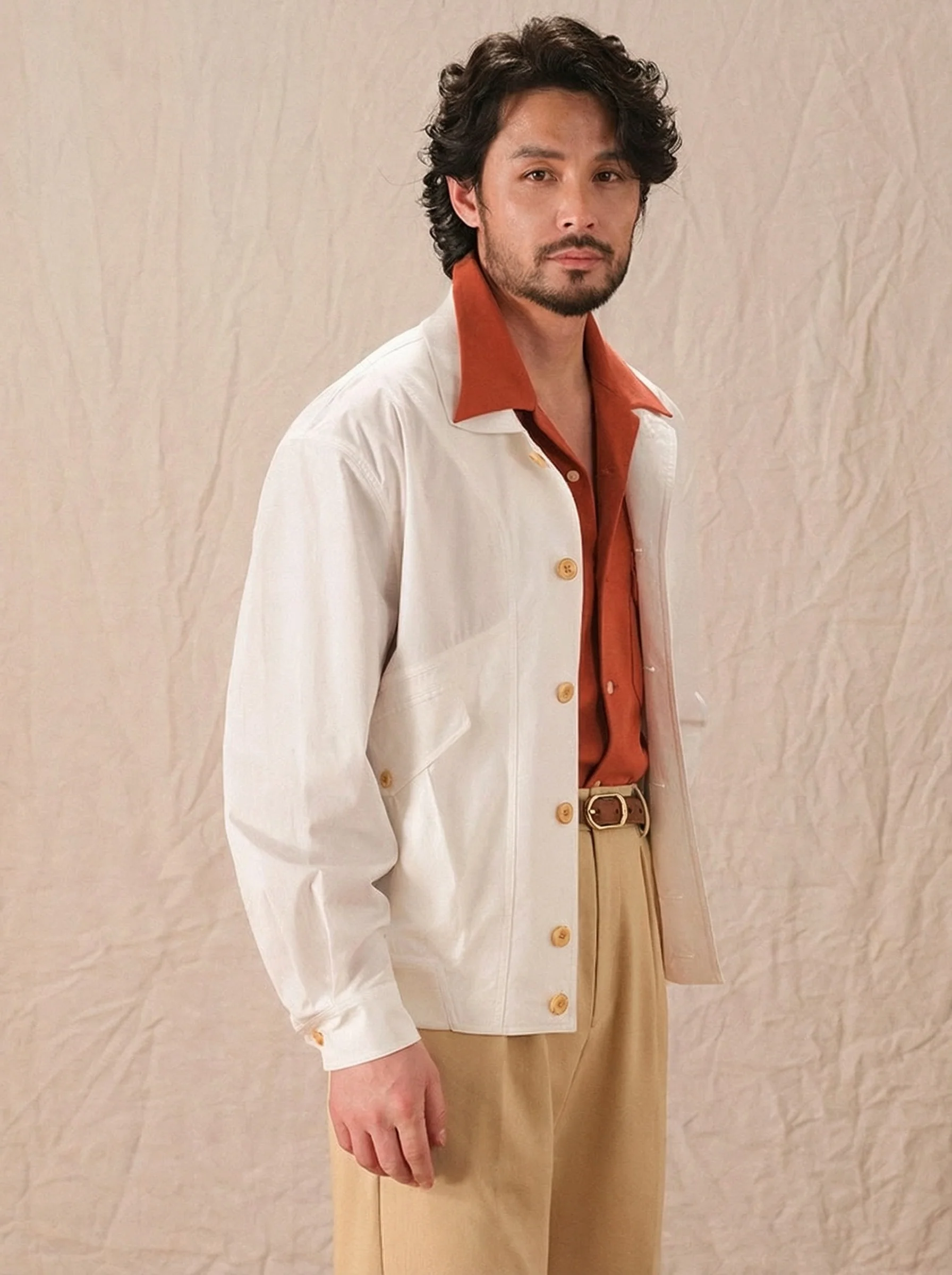 Retro Cotton Pilot Jacket - Image 4