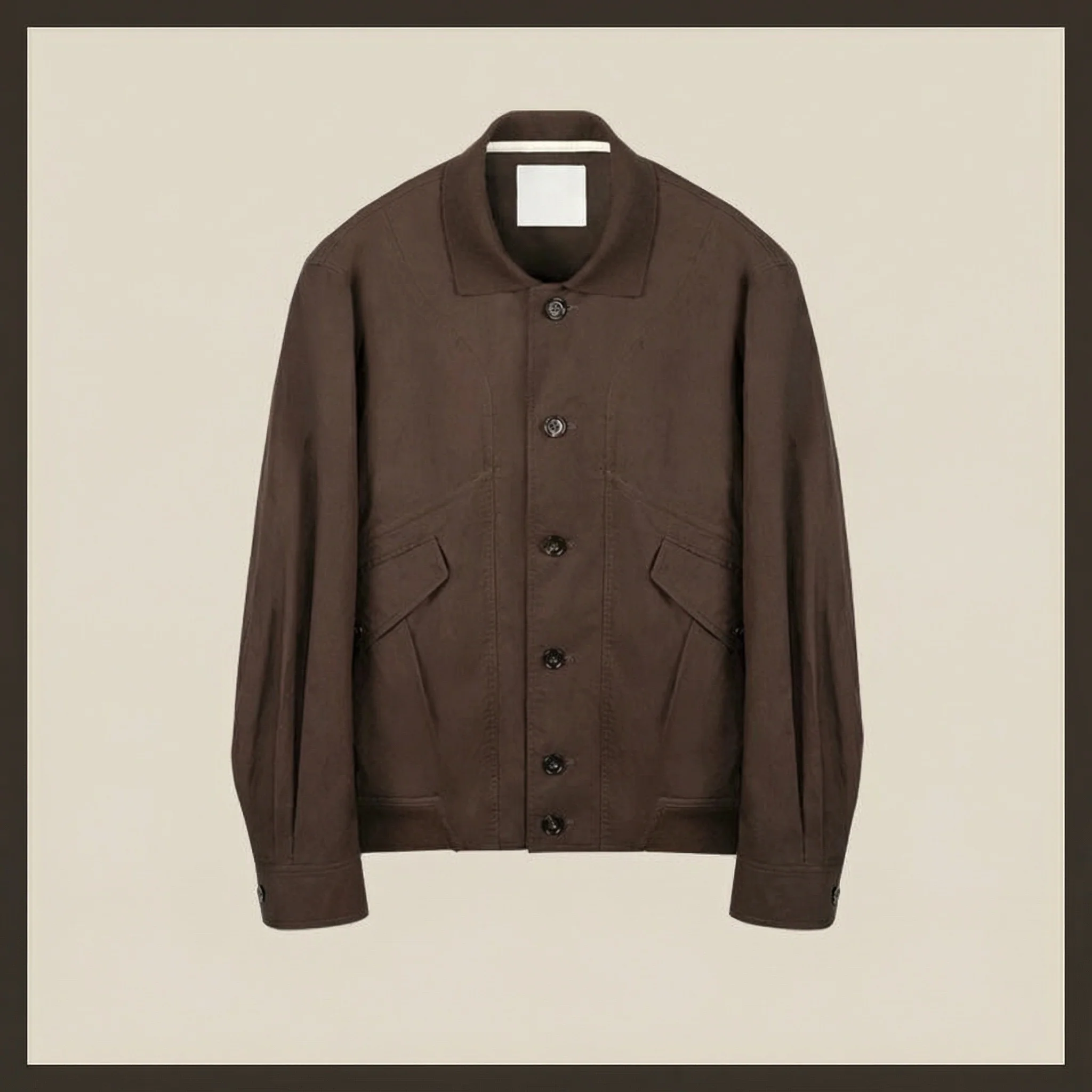 Retro Cotton Pilot Jacket - Image 5
