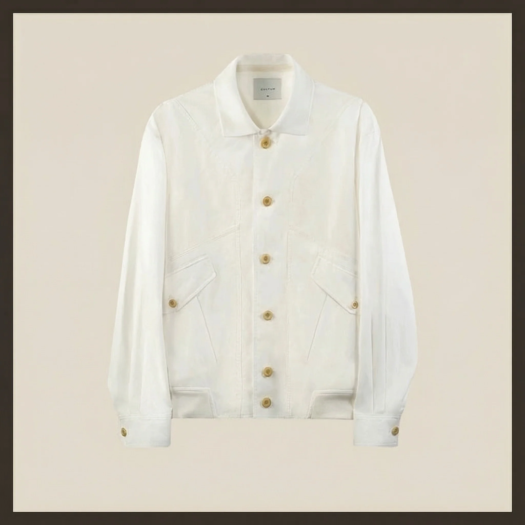 Retro Cotton Pilot Jacket - Image 7