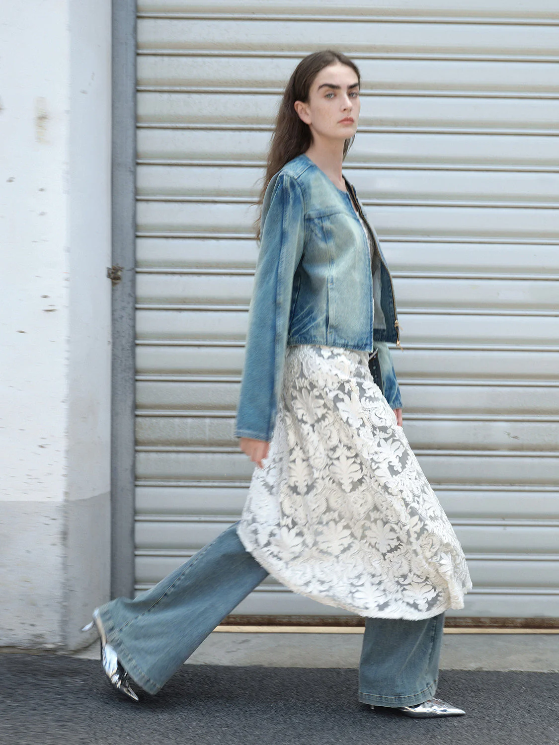 Retro Denim Jacket - Image 2