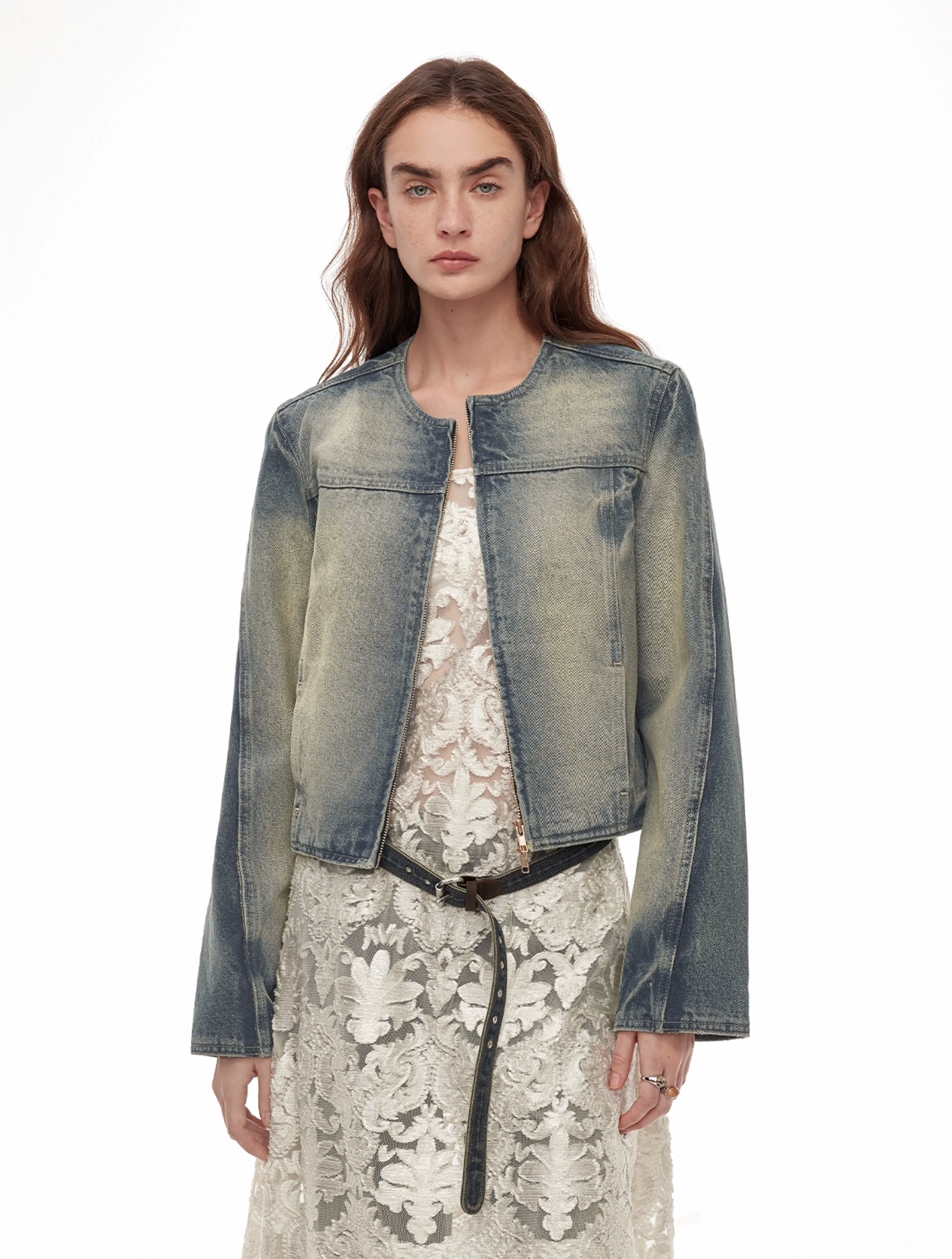 Retro Denim Jacket - Image 4