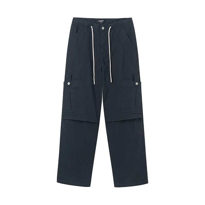 Retro Drawstring Cargo Trousers - Image 7