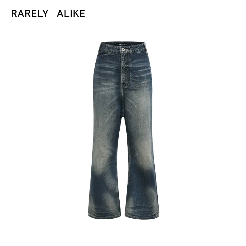 Retro Flare Drop-Crotch Jeans - Image 6