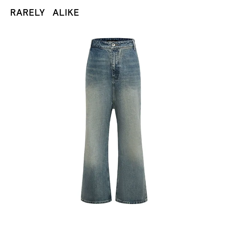 Retro Flare Drop-Crotch Jeans - Image 7