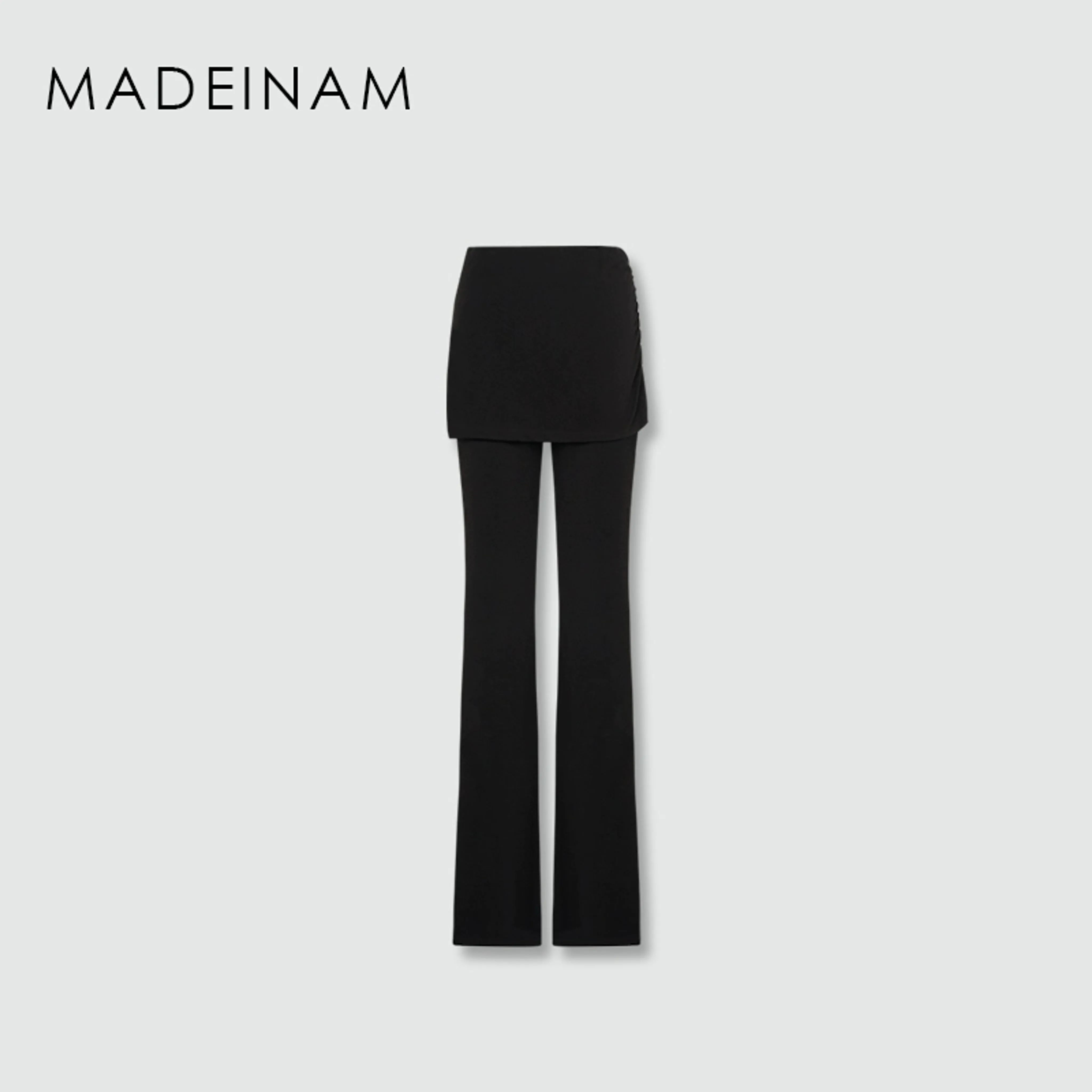 Retro Flared Skirt-Pants - Image 5