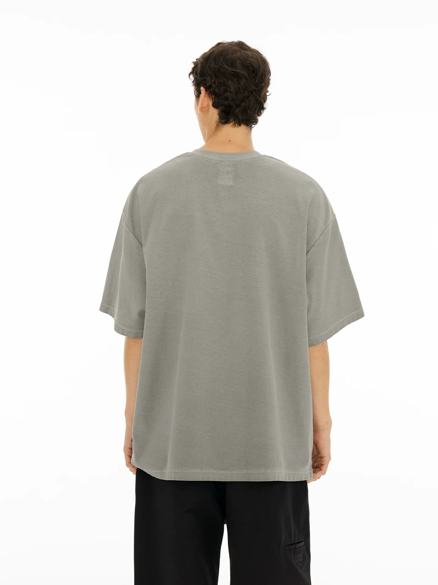 Retro Flocked Pocket T-Shirt - Image 4