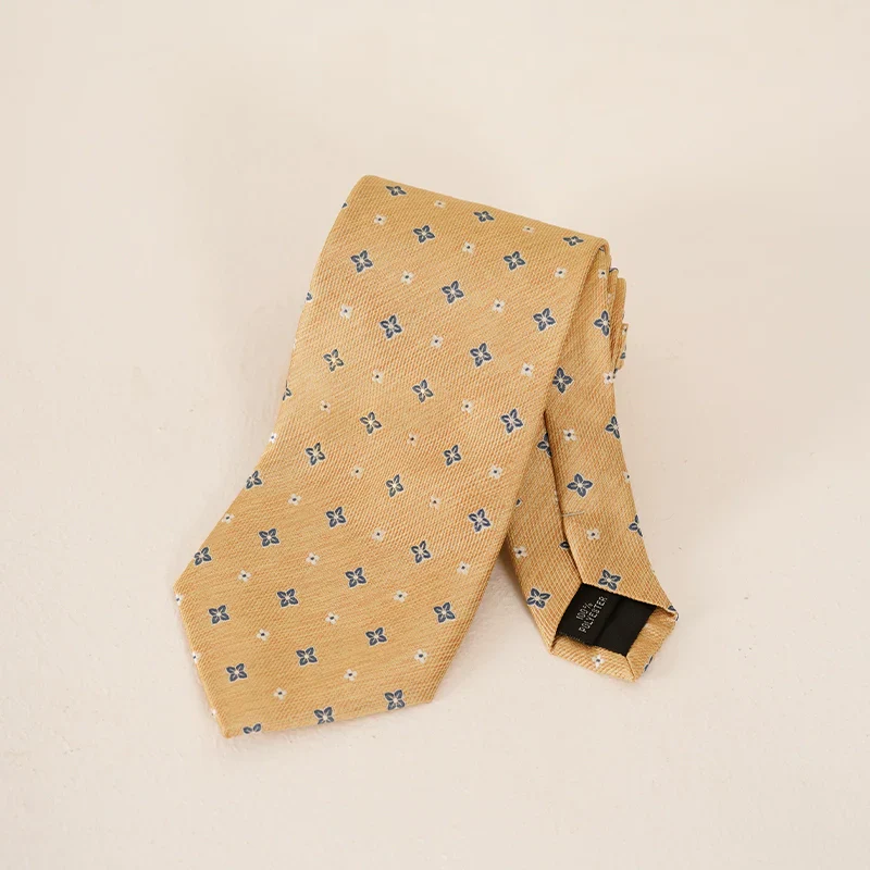 Retro Floral Necktie - Image 6