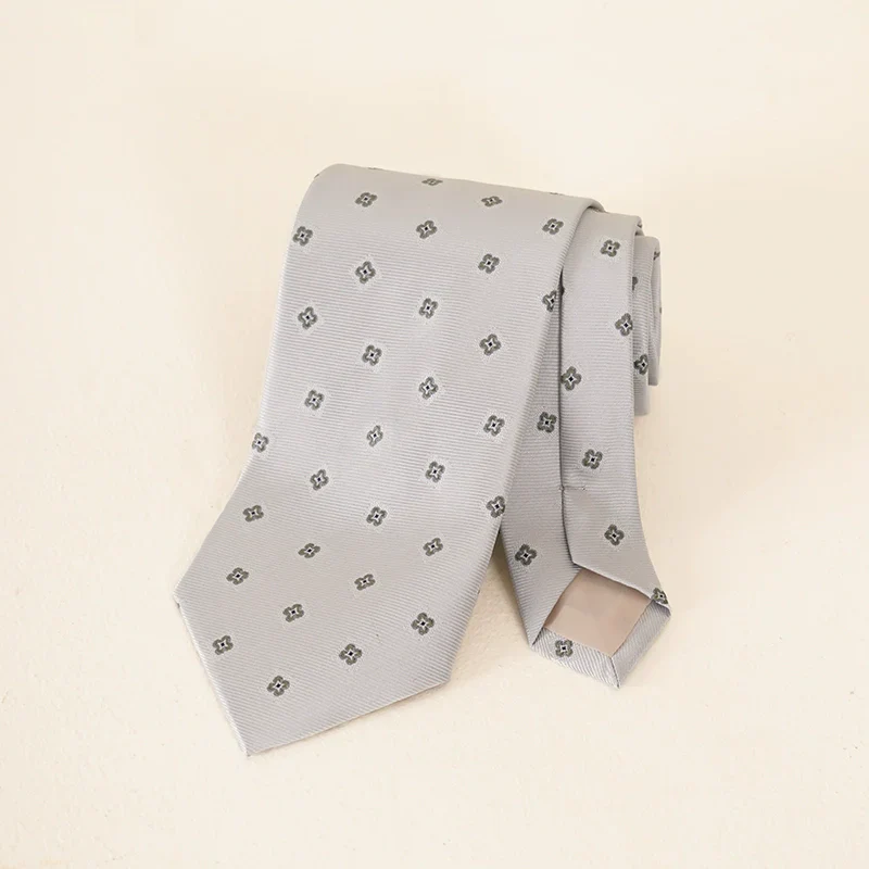 Retro Floral Necktie - Image 9