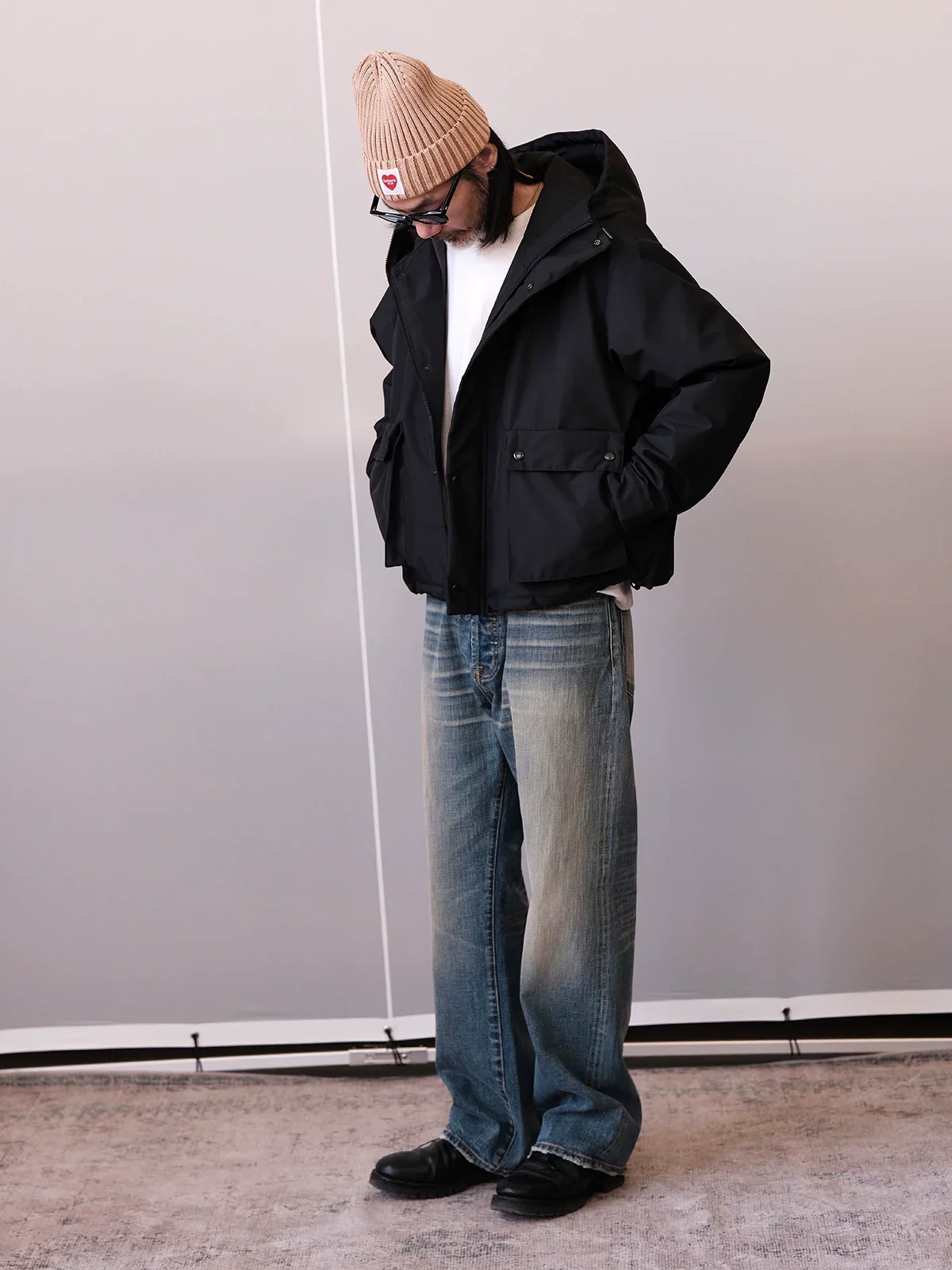 Retro Hooded Waterproof Jacket - Image 3