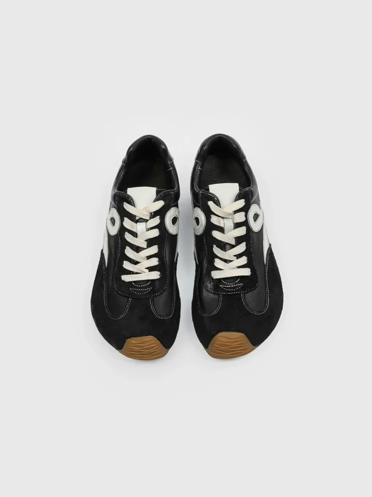 Retro Horse Leather Sneakers - Image 4