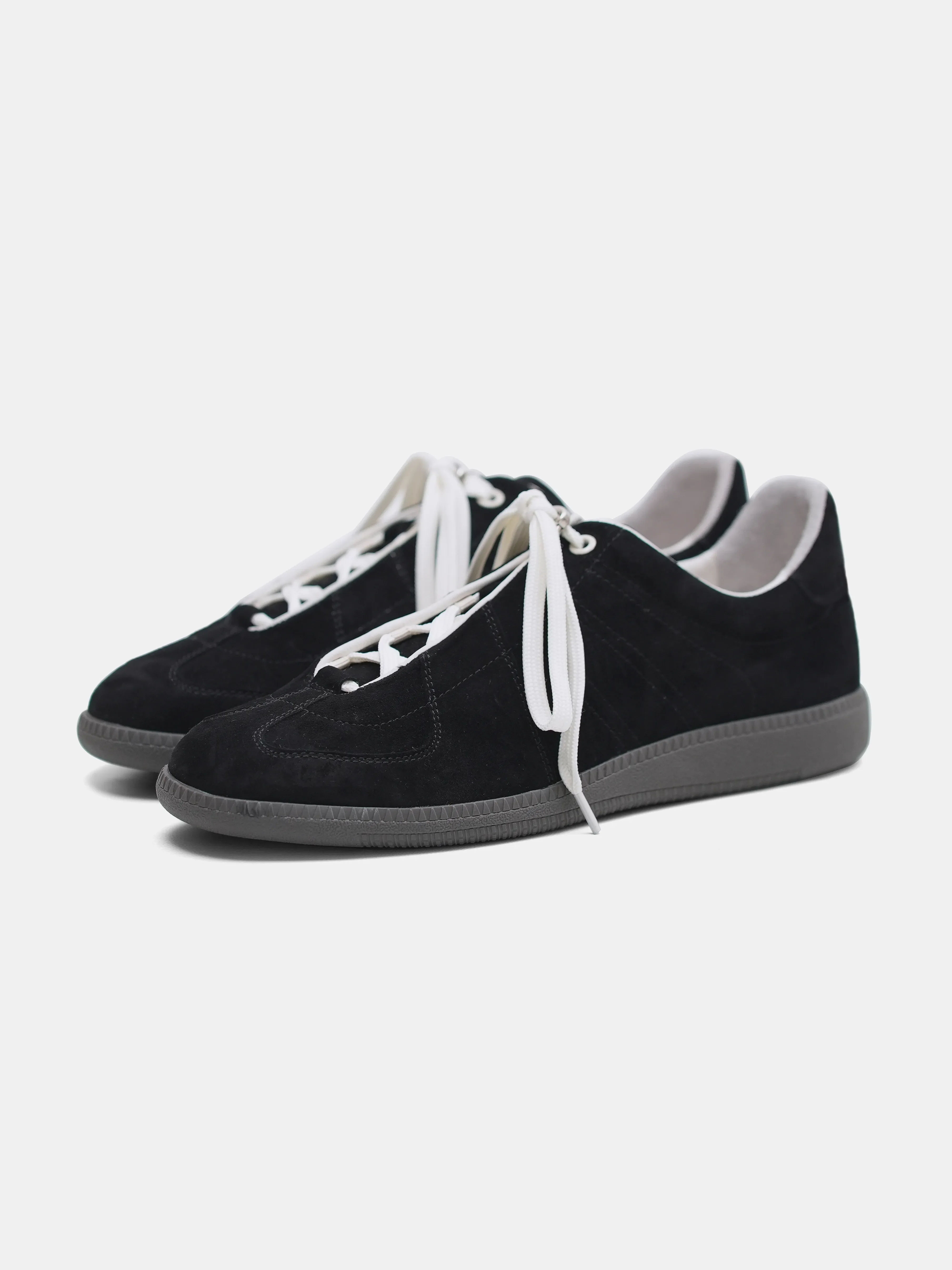 Retro Leather Trainer Sneakers - Image 8