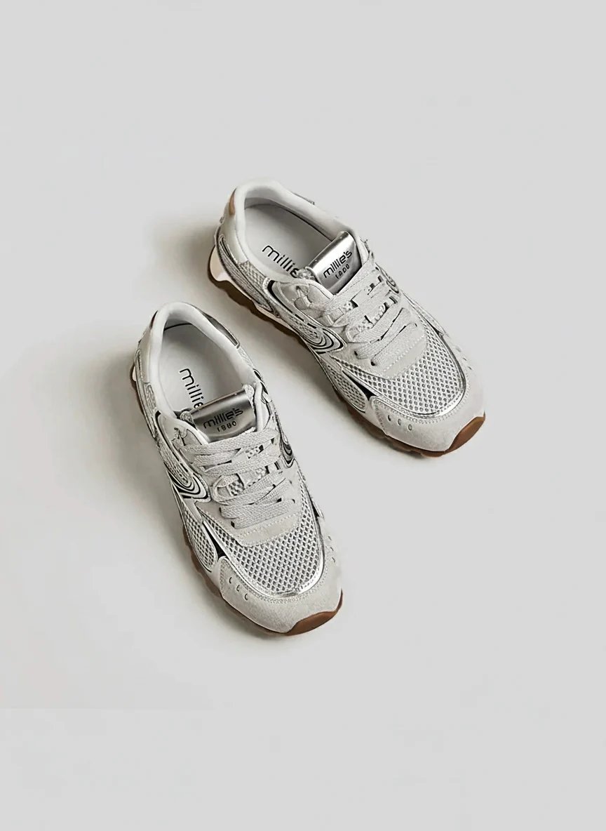 Retro Mesh Wave Sneaker - Image 3