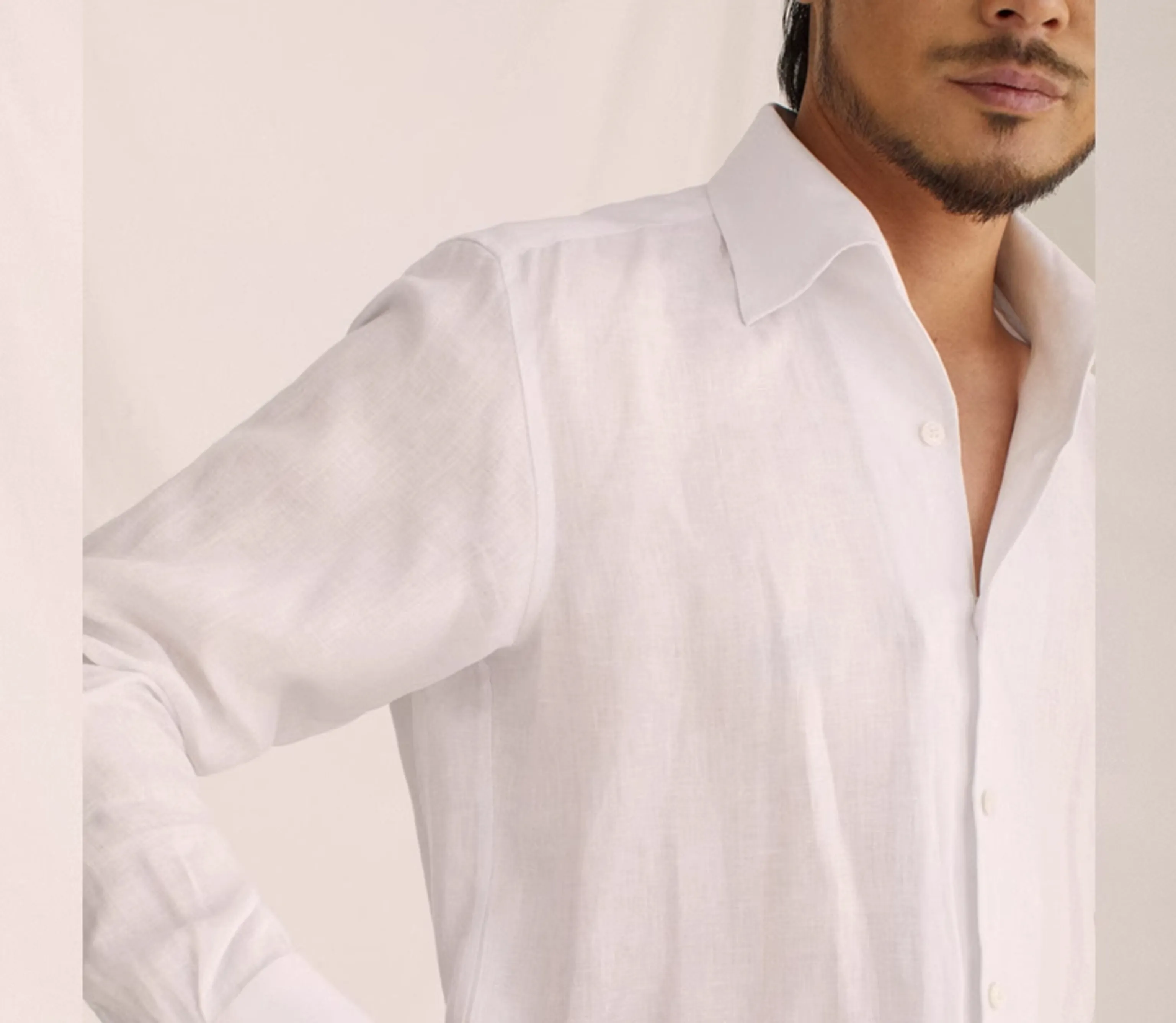 Retro One-Piece Collar Shirt - Image 8